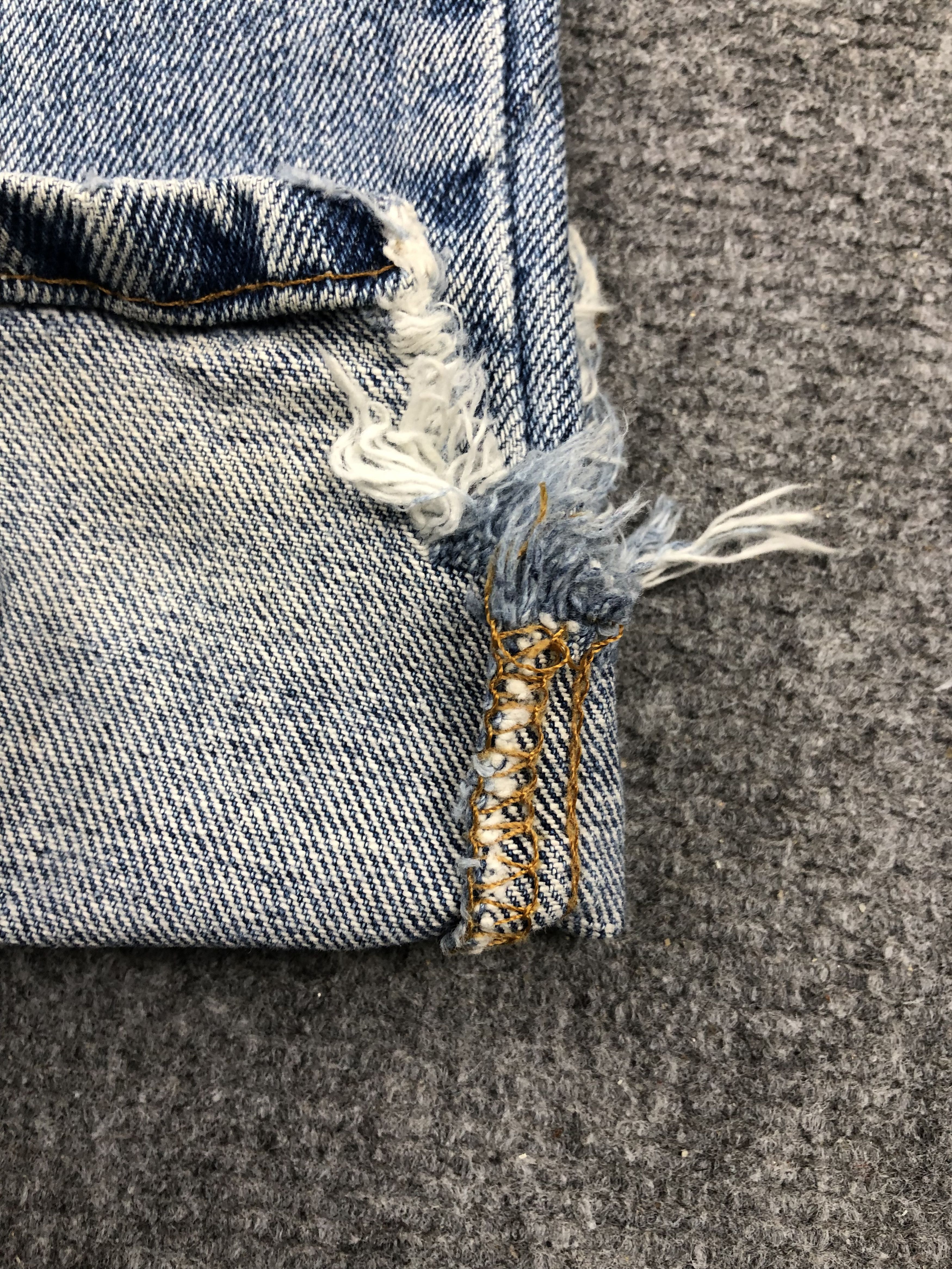 Levi's Vintage 90s Levis 550 Faded Jeans DP1586 Size US 28 / EU 44 - 9 Thumbnail
