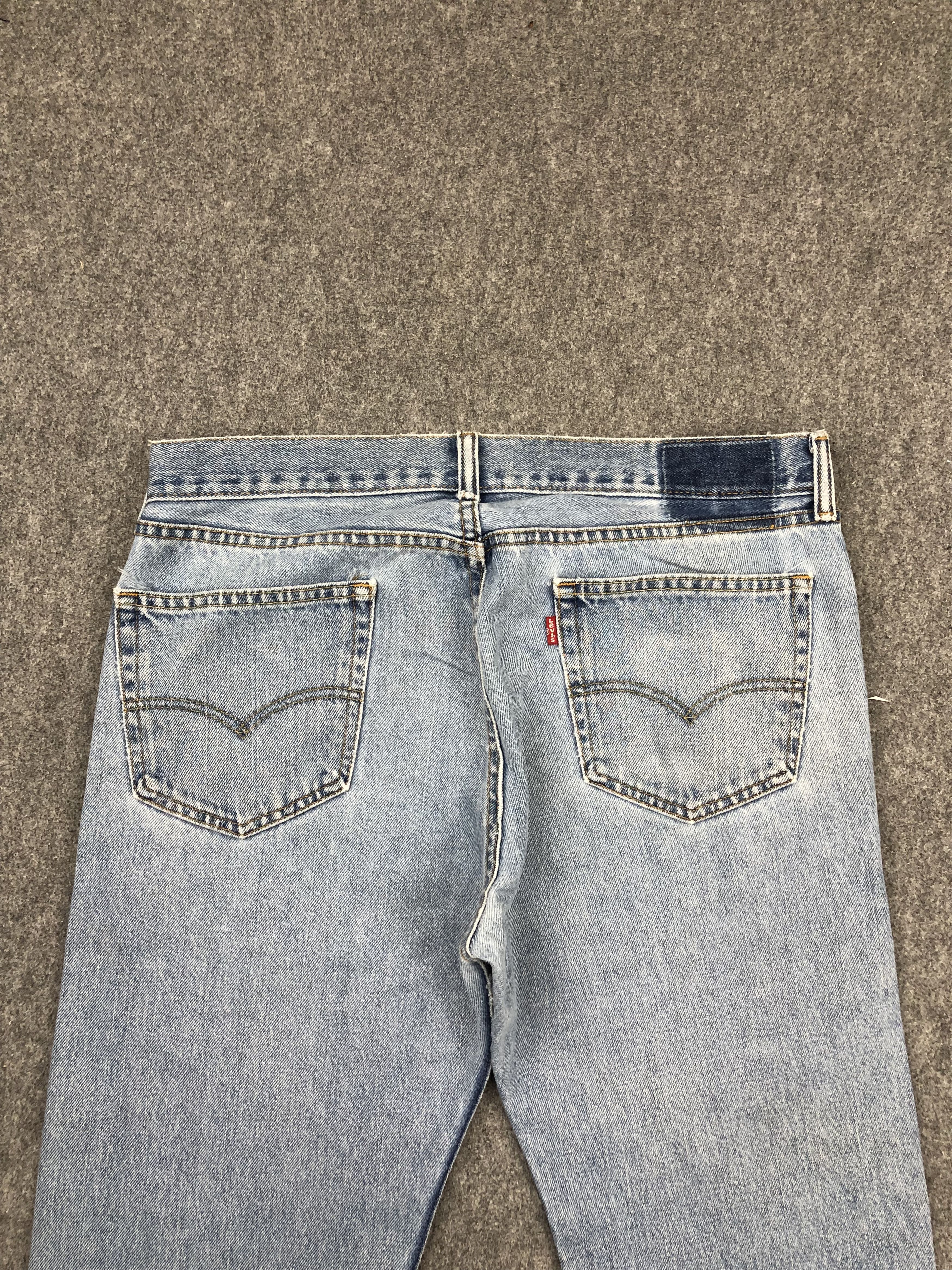 Levi's Vintage Levis 505 Light Wash Jeans DP1581 Size US 36 / EU 52 - 4 Thumbnail
