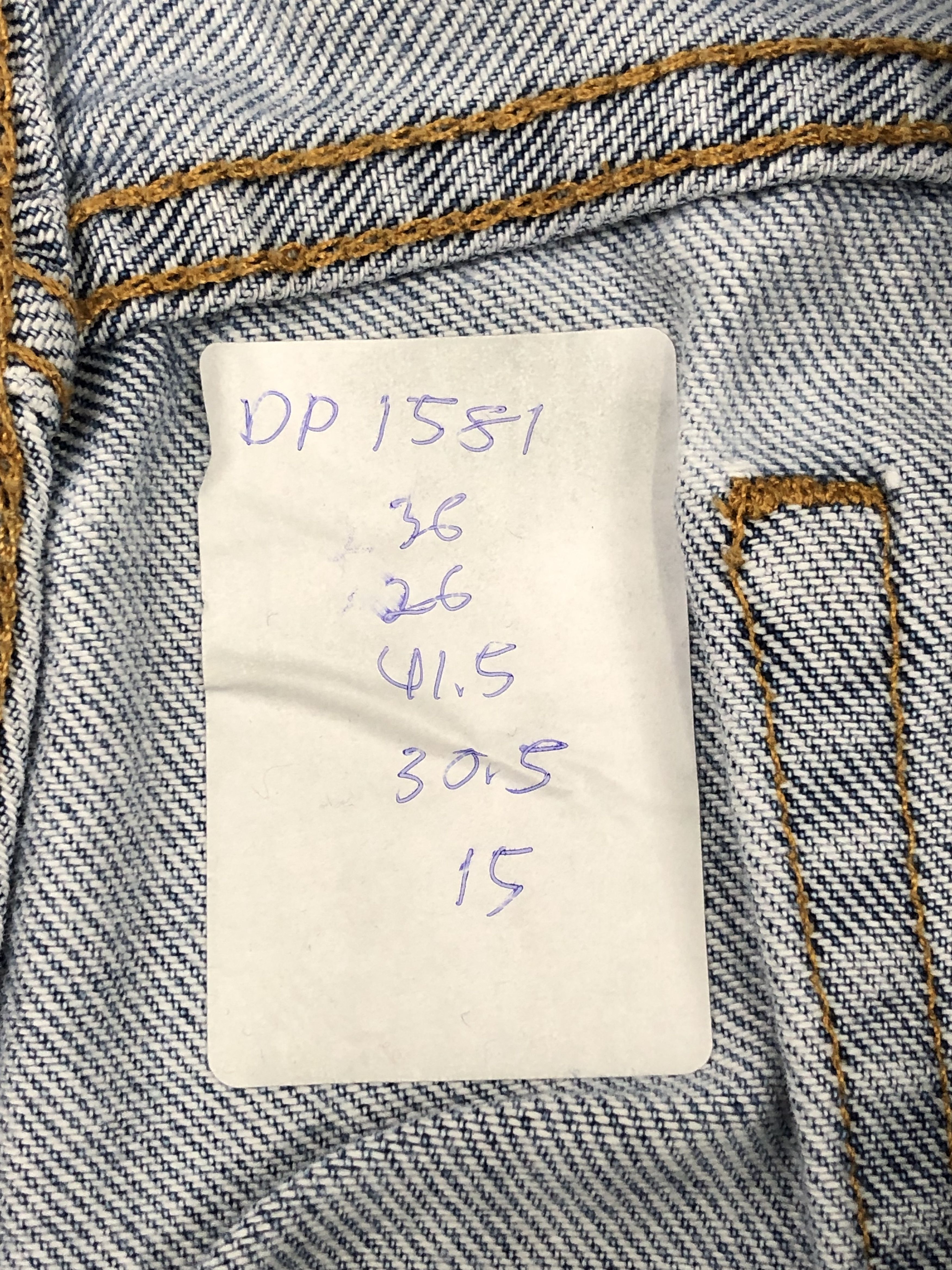 Levi's Vintage Levis 505 Light Wash Jeans DP1581 Size US 36 / EU 52 - 14 Thumbnail
