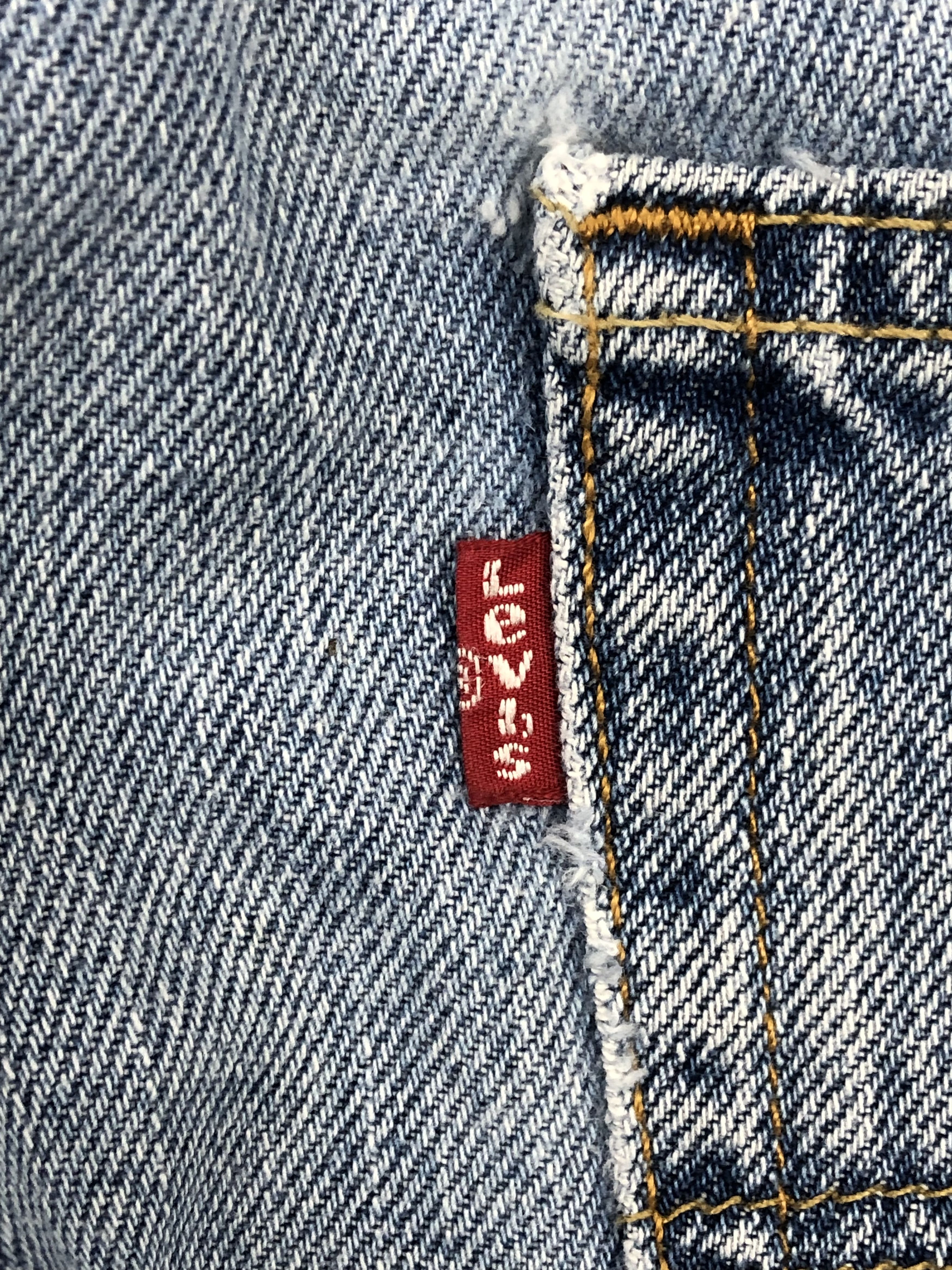 Levi's Vintage Levis 505 Light Wash Jeans DP1581 Size US 36 / EU 52 - 5 Thumbnail
