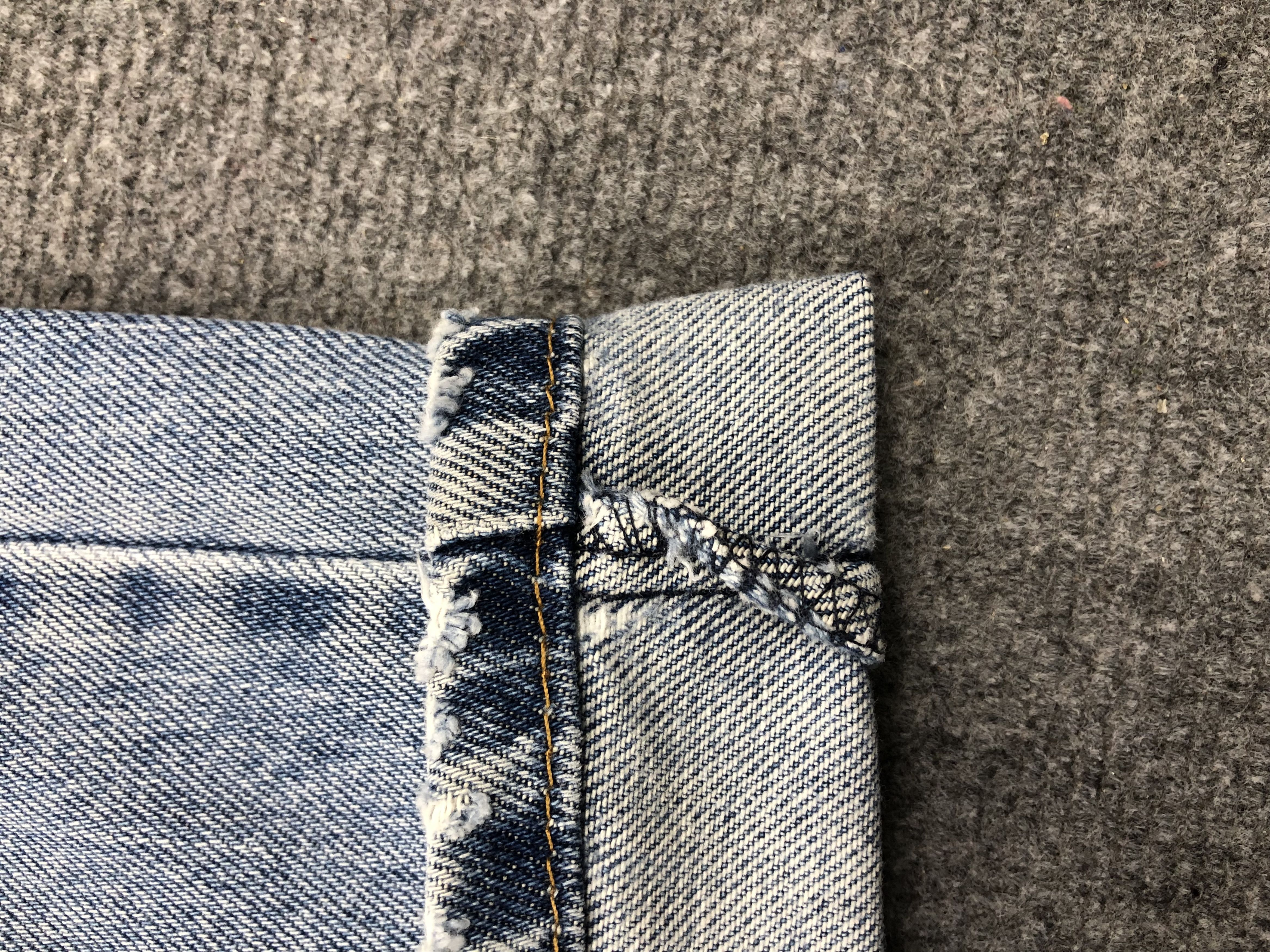 Levi's Vintage Levis 505 Light Wash Jeans DP1581 Size US 36 / EU 52 - 6 Thumbnail