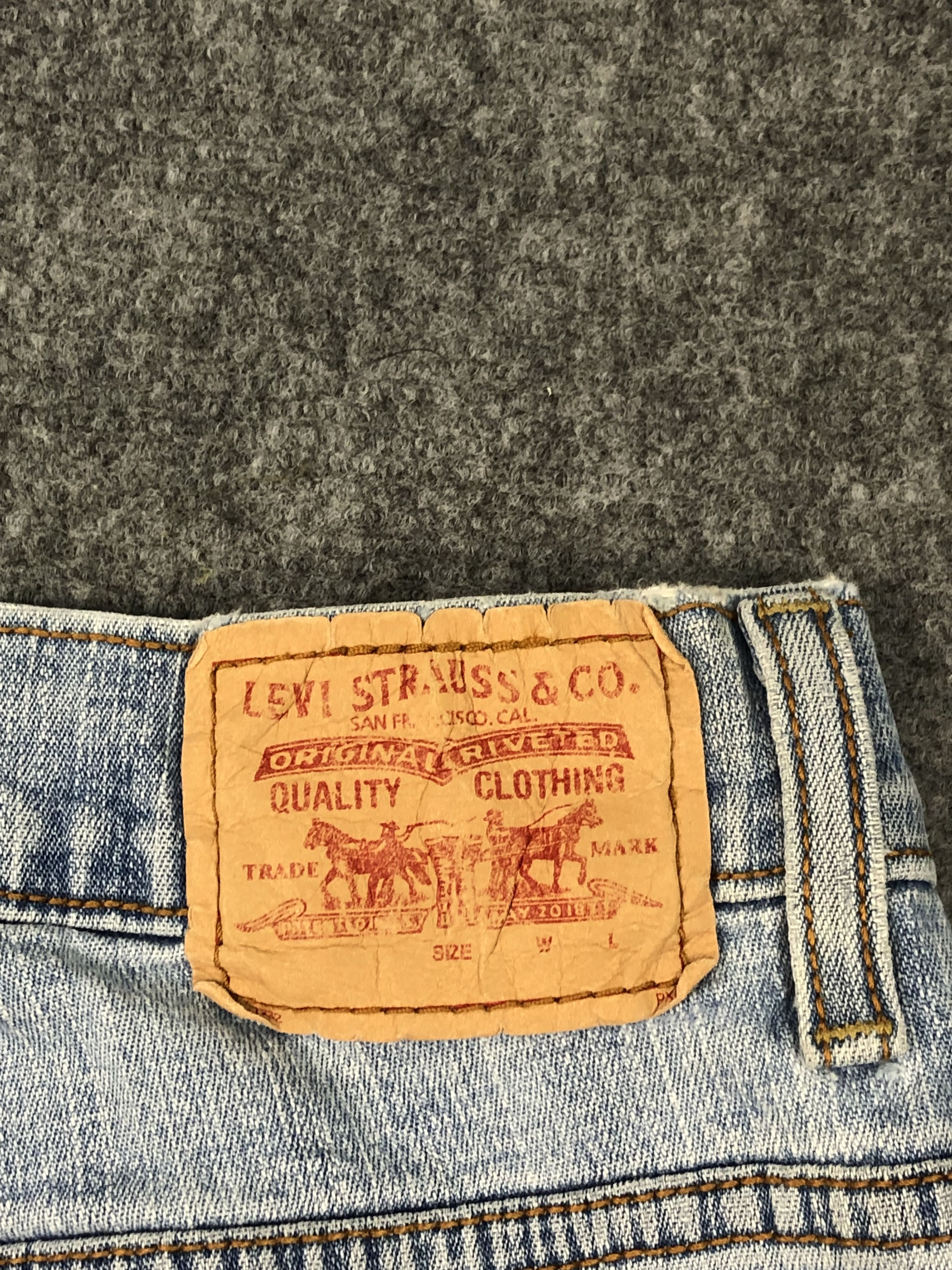 Levi's Vintage Levis Classic Blue Denim Jeans Acidwash Style DP0211 Size US 32 / EU 48 - 5 Thumbnail