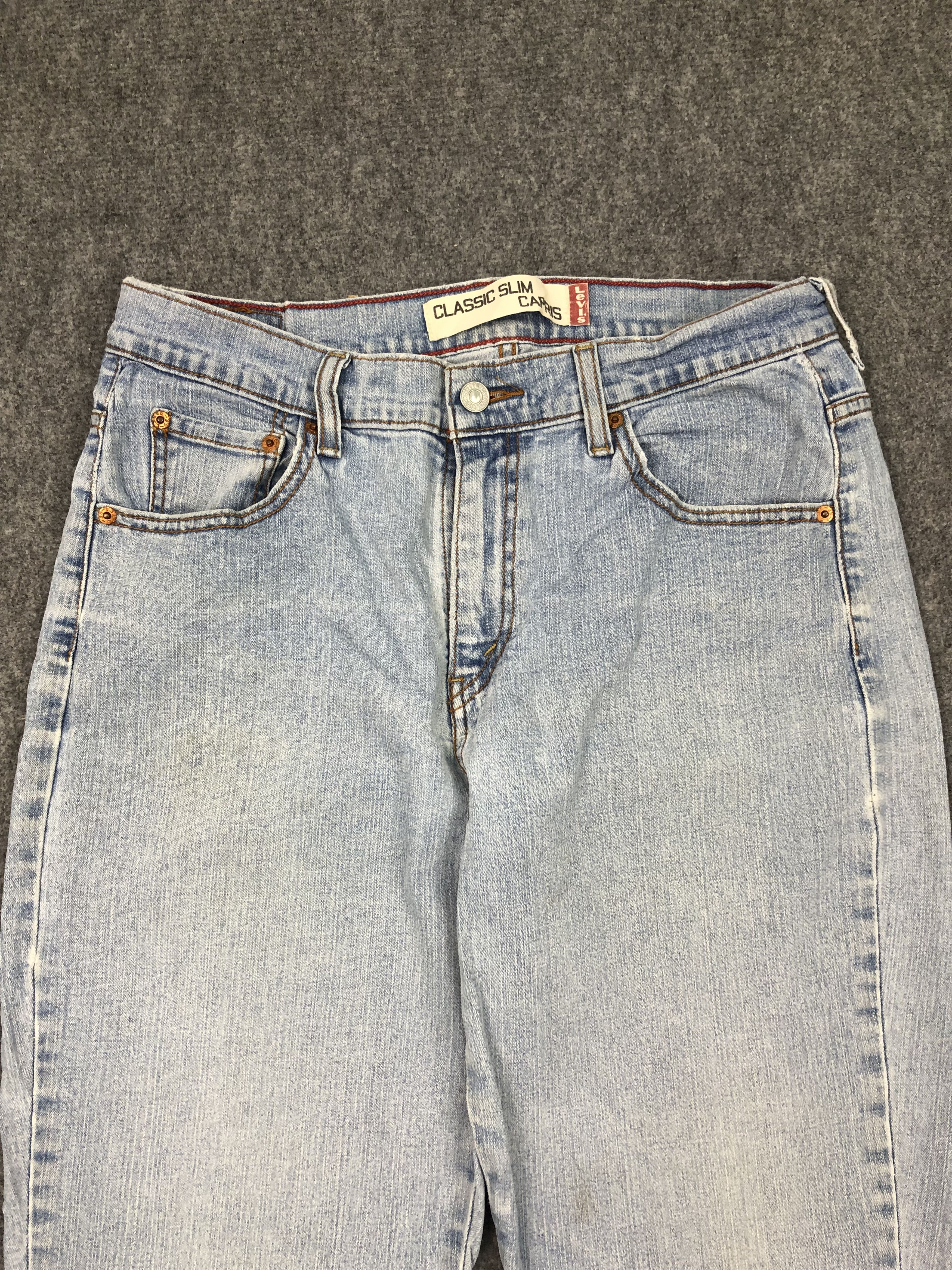 Levi's Vintage Levis Classic Blue Denim Jeans Acidwash Style DP0211 Size US 32 / EU 48 - 2 Thumbnail