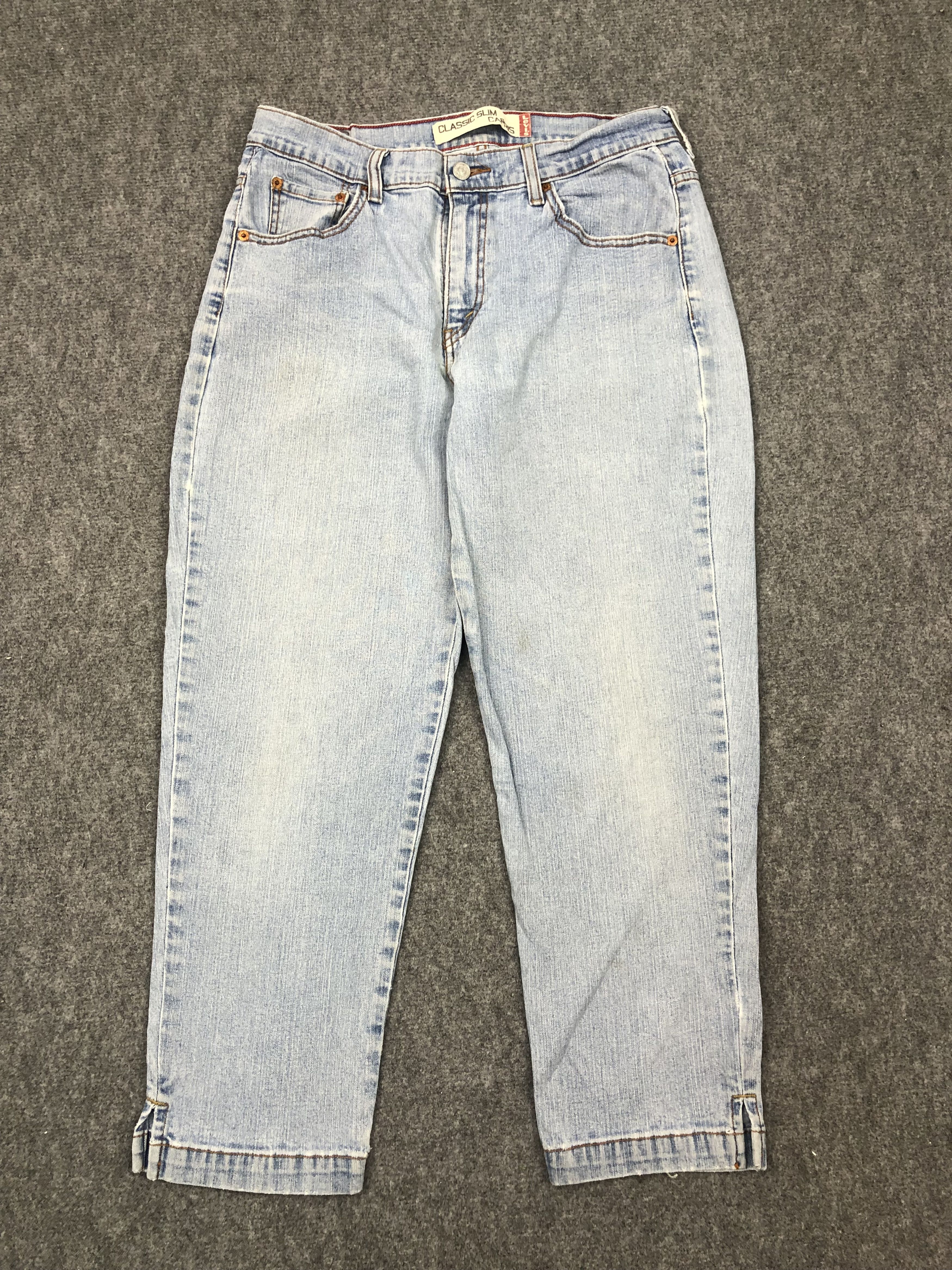 image of Levis Classic Blue Denim Jeans Acidwash Style in Light Blue Jeans, Men's (Size 32)