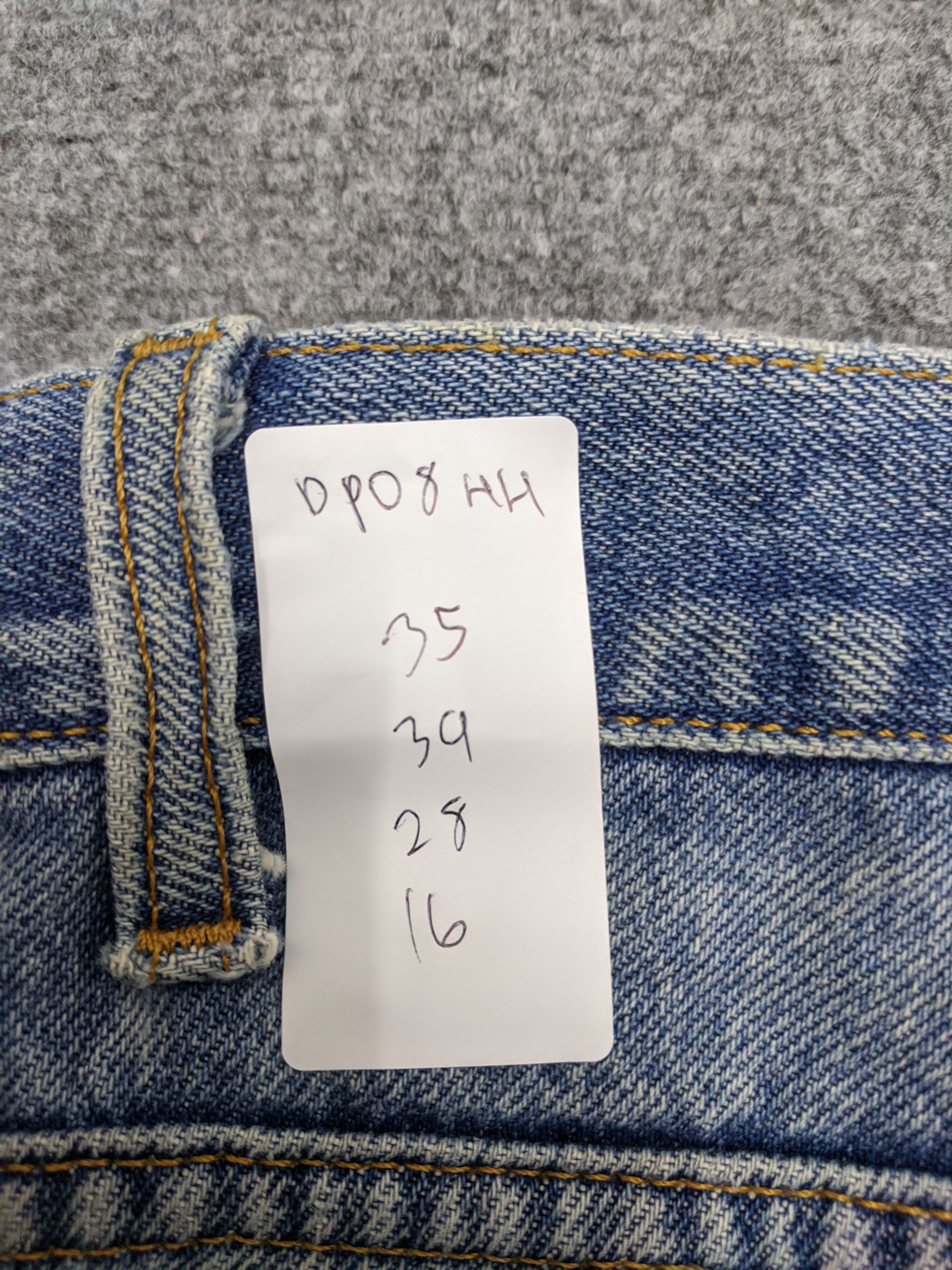 Levi's Vintage 90s Levis 550 Lightwash Jeans DP0844 Size US 35 - 16 Thumbnail