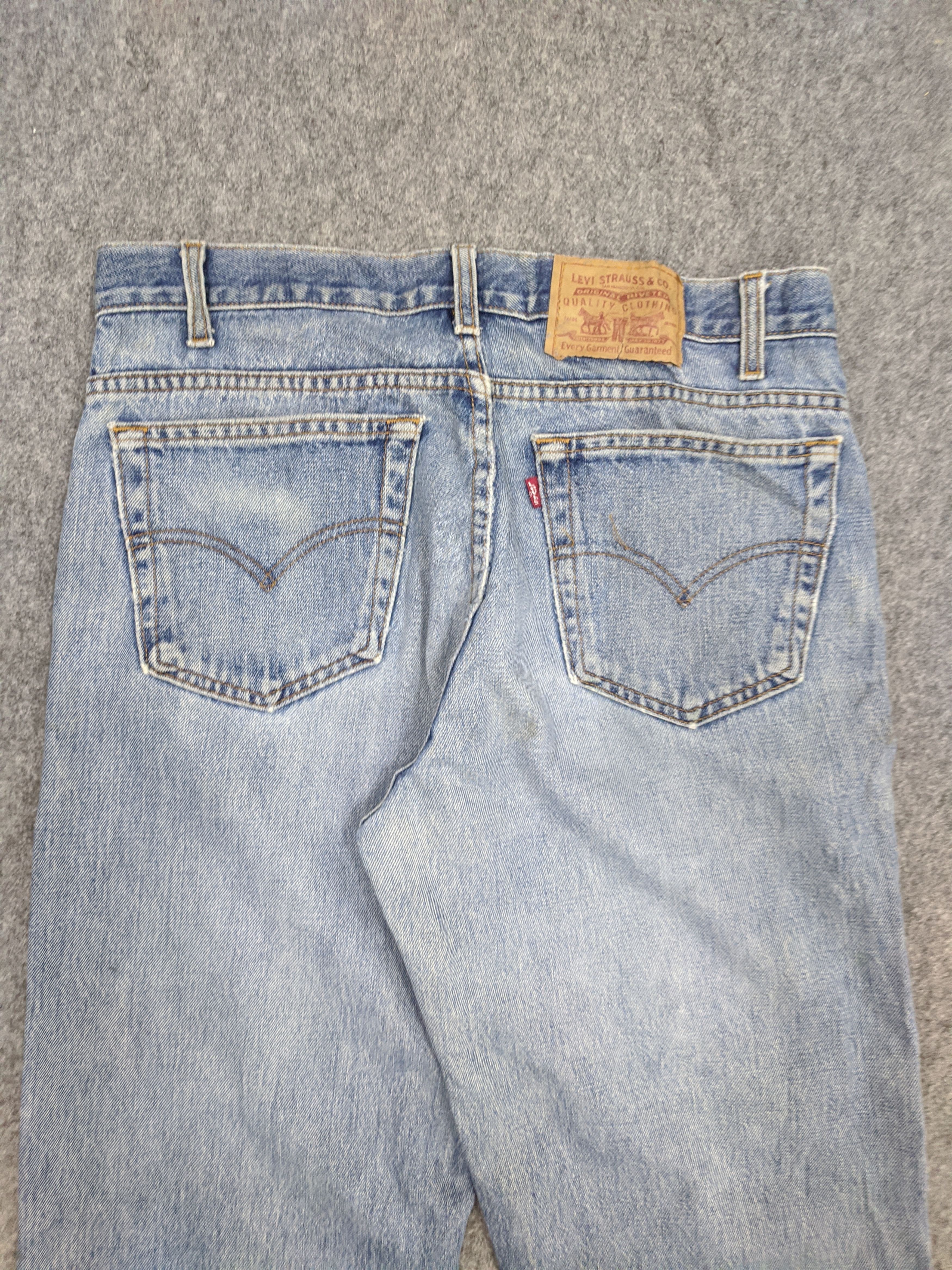 Levi's Vintage 90s Levis 550 Lightwash Jeans DP0844 Size US 35 - 4 Thumbnail