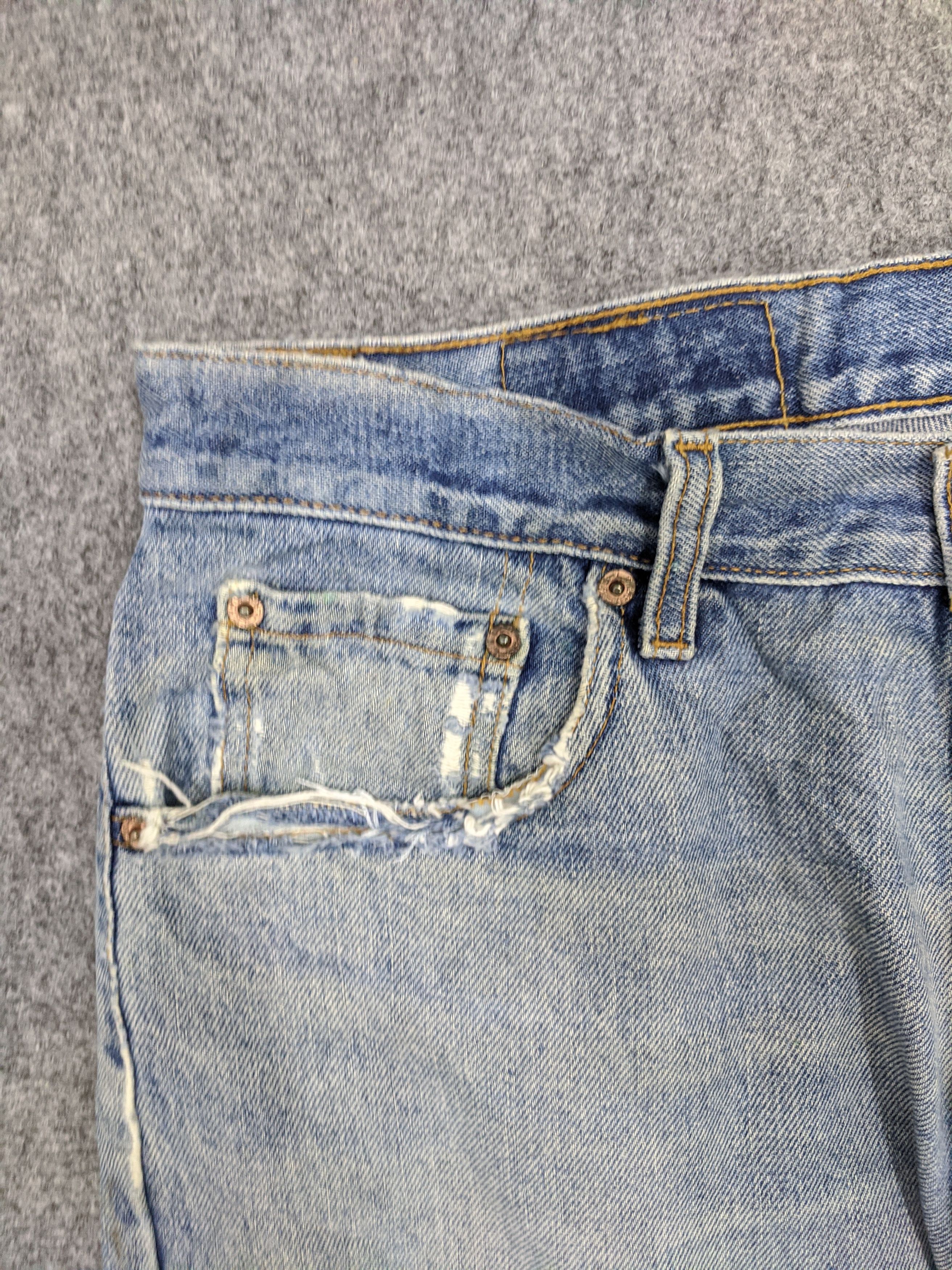 Levi's Vintage 90s Levis 550 Lightwash Jeans DP0844 Size US 35 - 8 Thumbnail