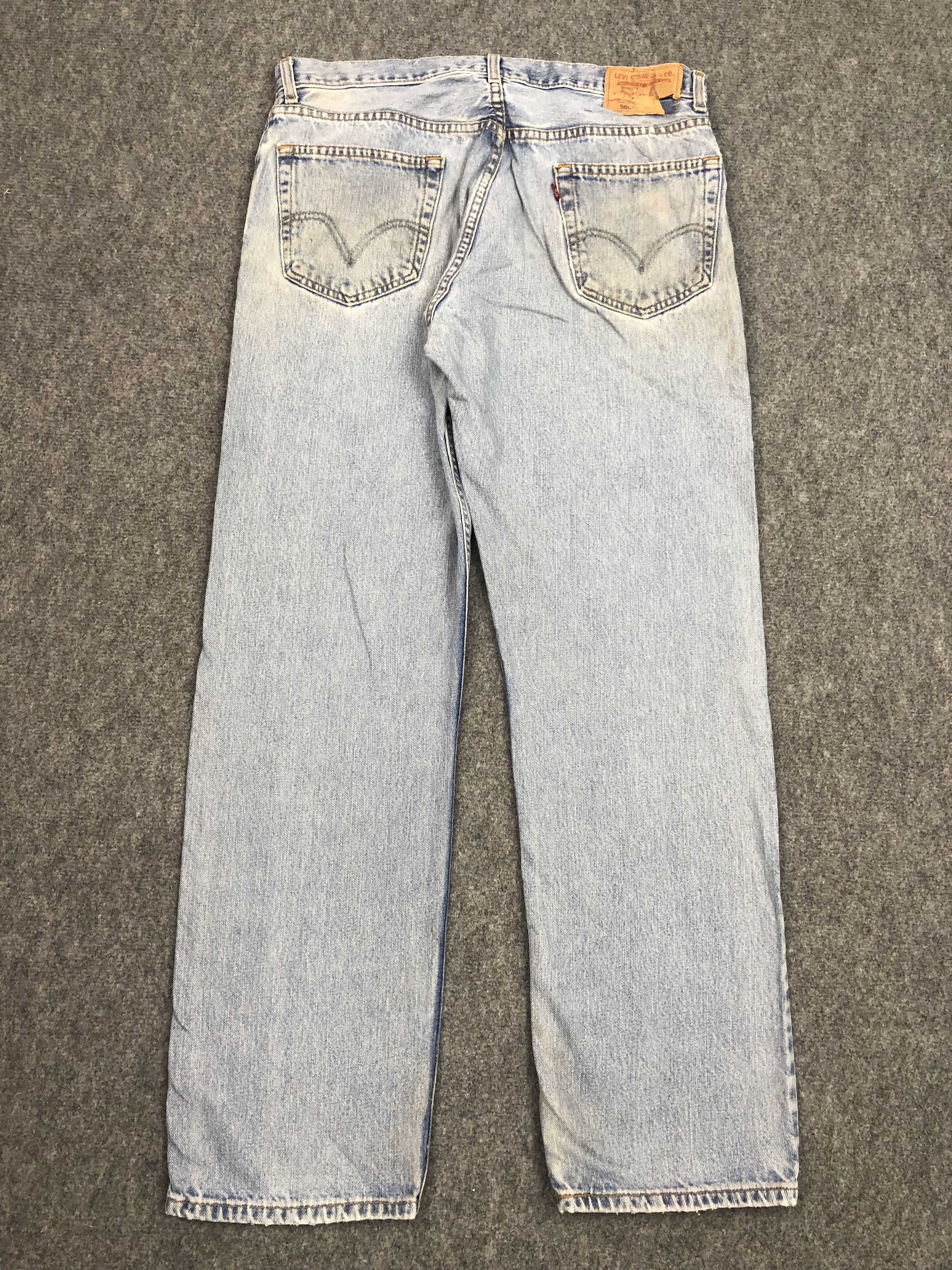 Levi's Vintage Levis 505 Acidwash Jeans DP0508 Size US 34 / EU 50 - 3 Thumbnail