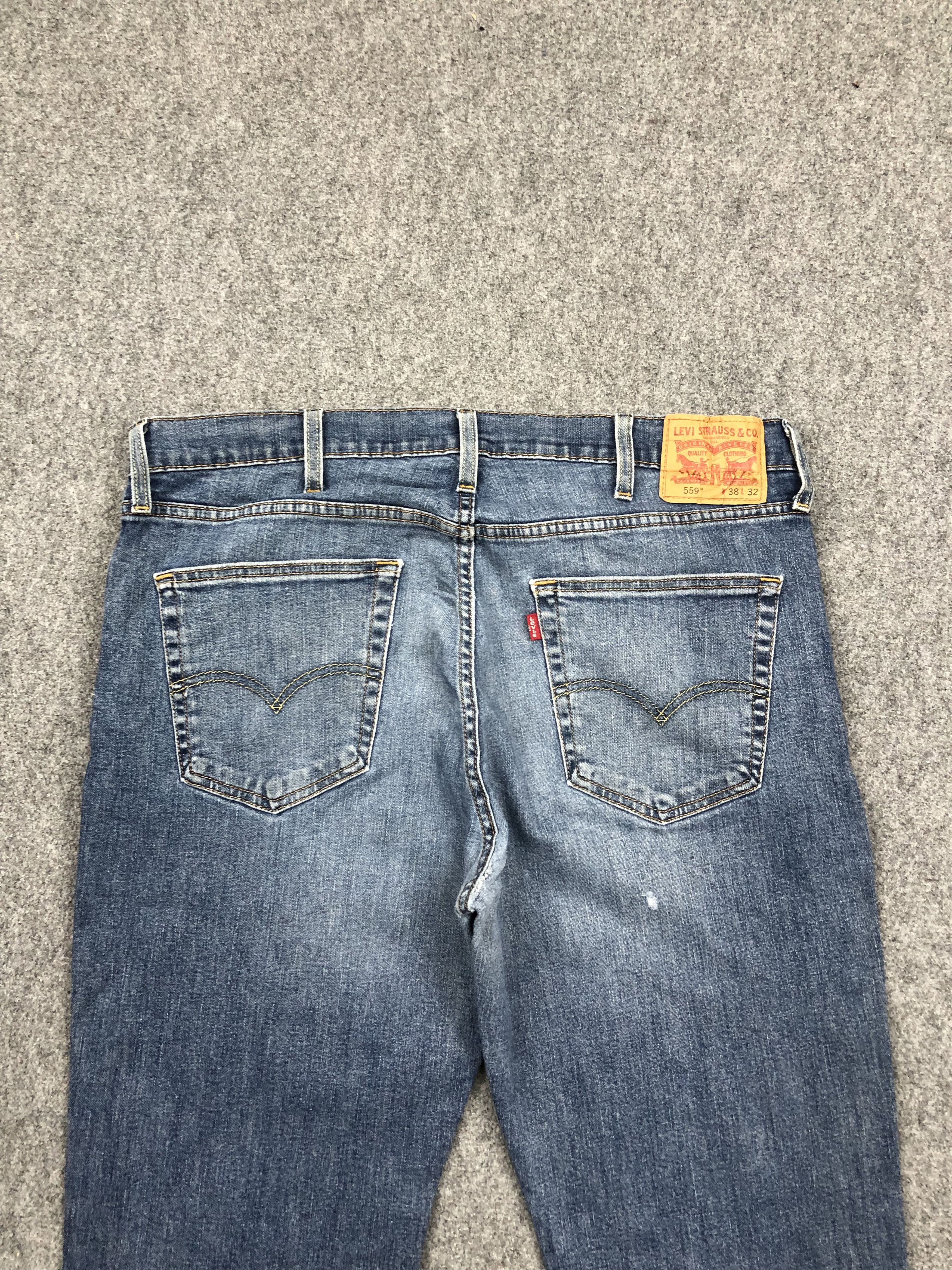 Levi's Vintage Levis 559 Denim DP1601 Size US 38 / EU 54 - 4 Thumbnail