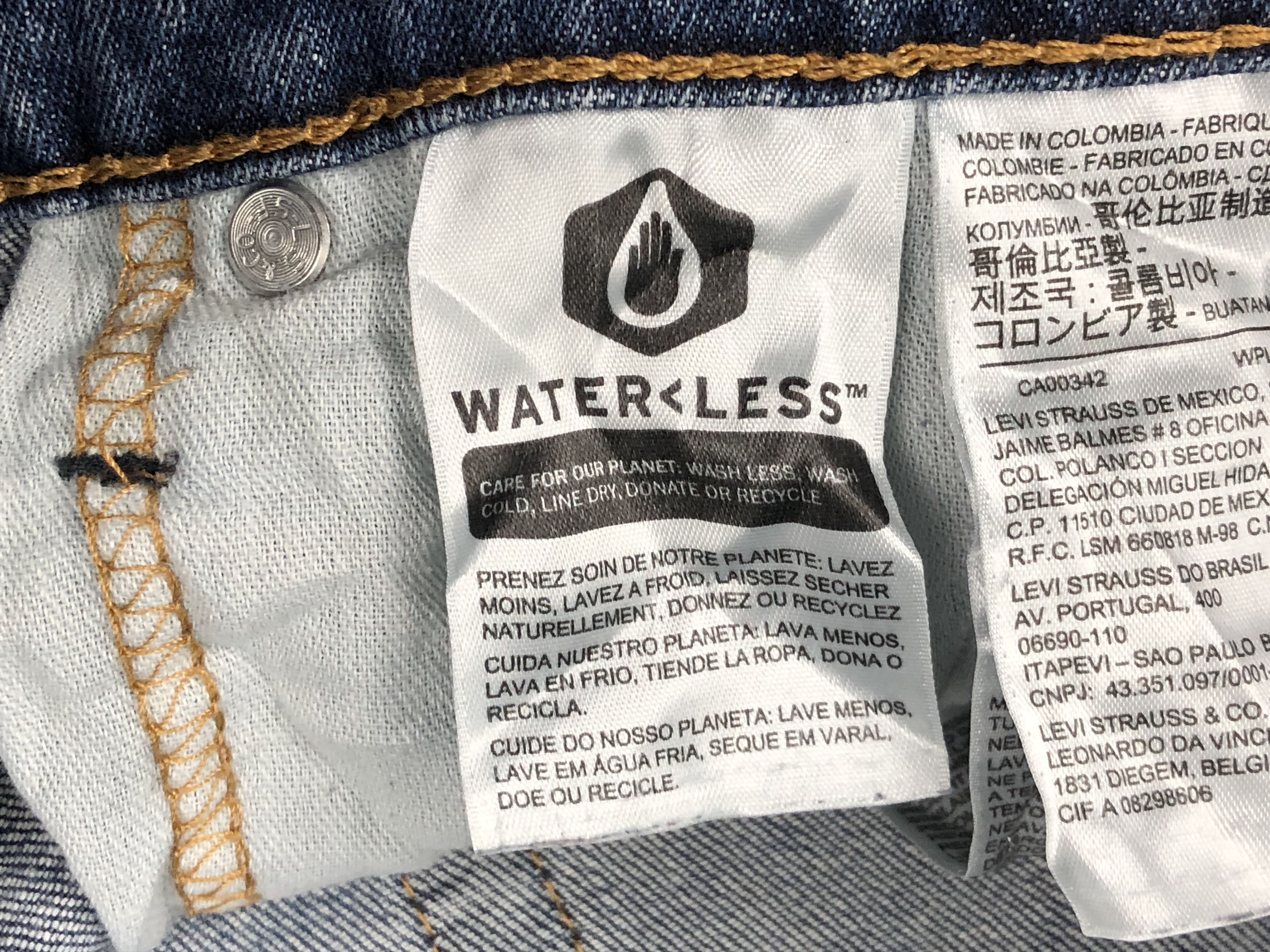 Levi's Vintage Levis 559 Denim DP1601 Size US 38 / EU 54 - 7 Thumbnail
