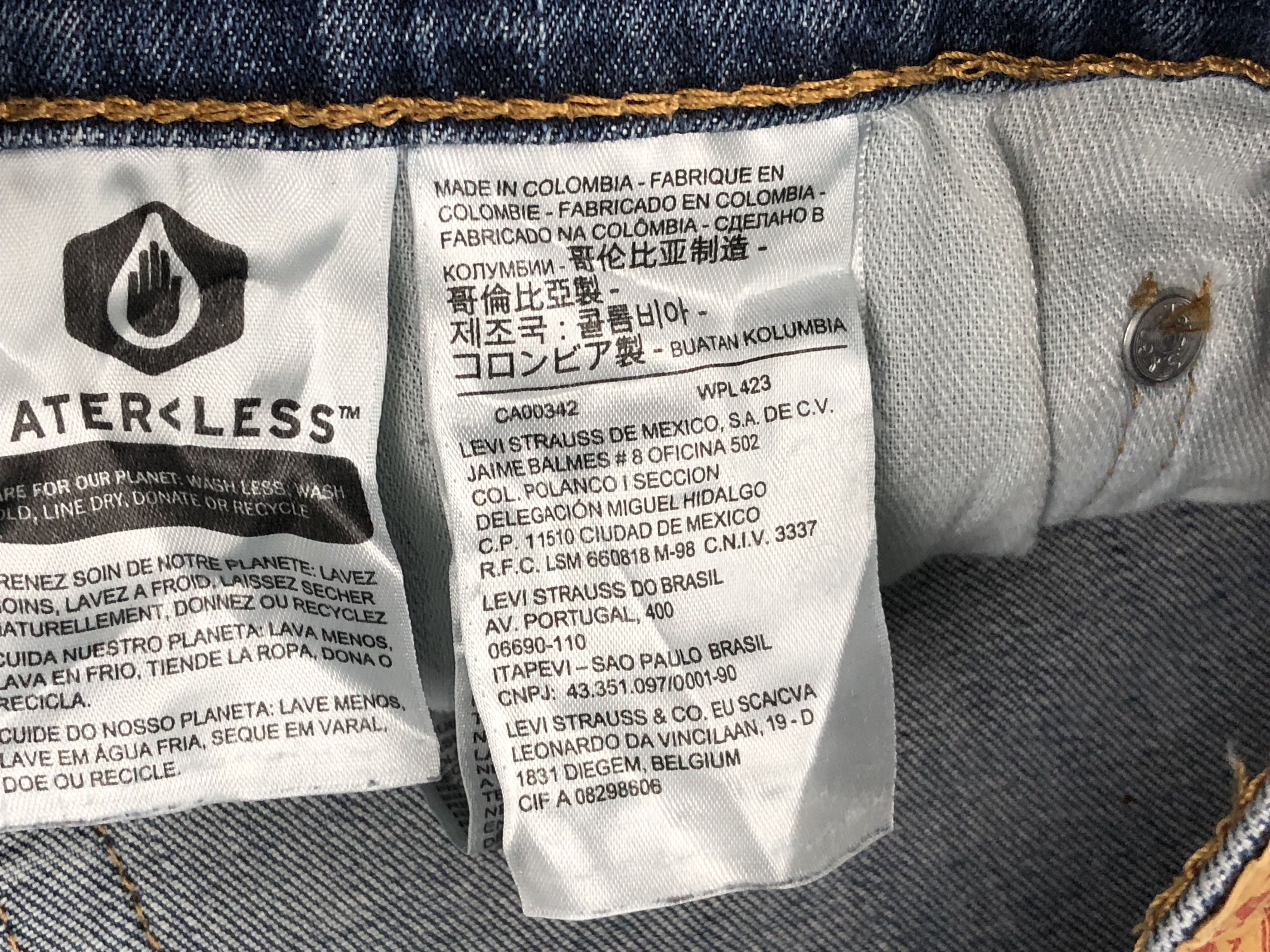 Levi's Vintage Levis 559 Denim DP1601 Size US 38 / EU 54 - 8 Thumbnail