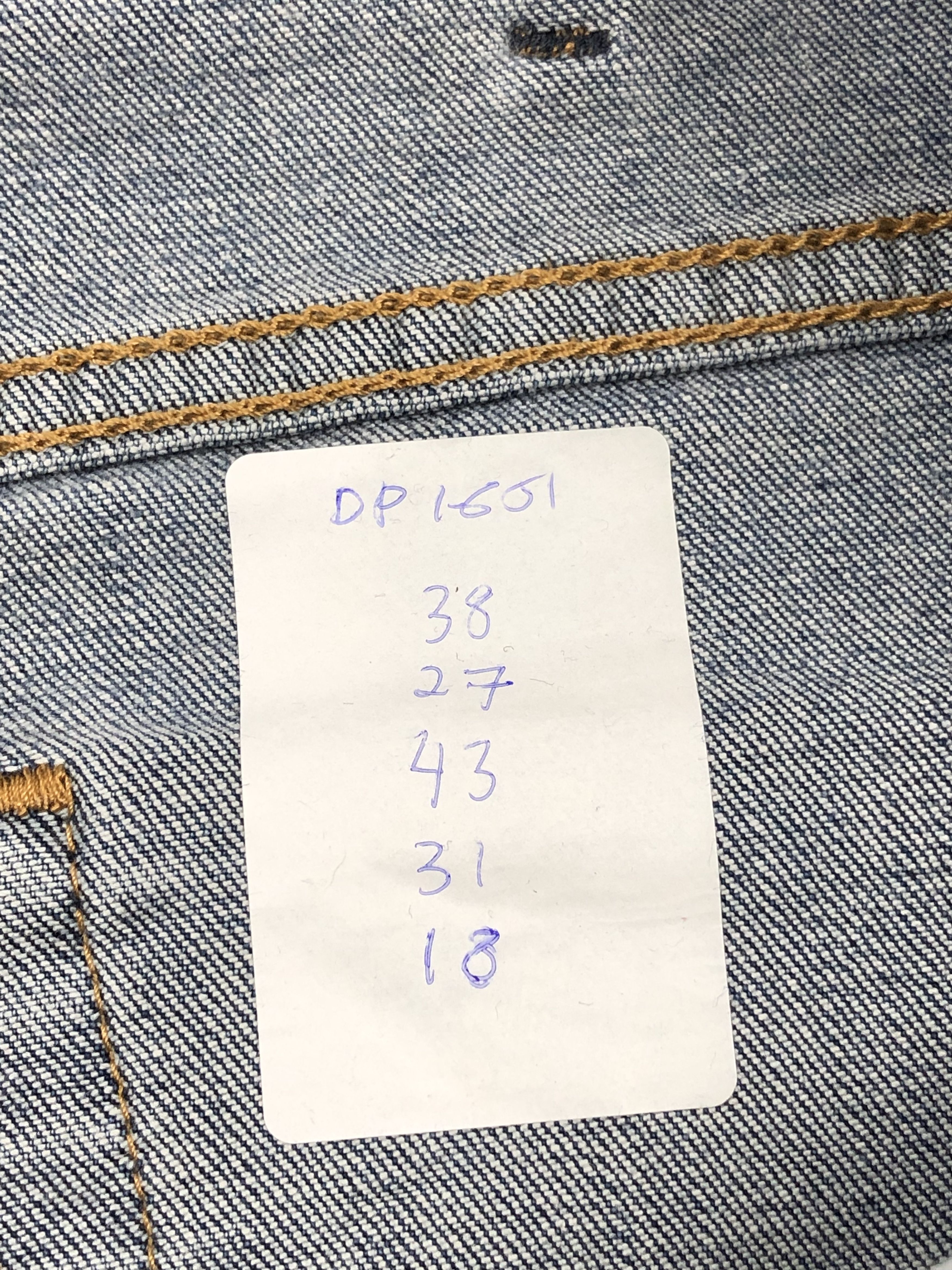 Levi's Vintage Levis 559 Denim DP1601 Size US 38 / EU 54 - 15 Thumbnail
