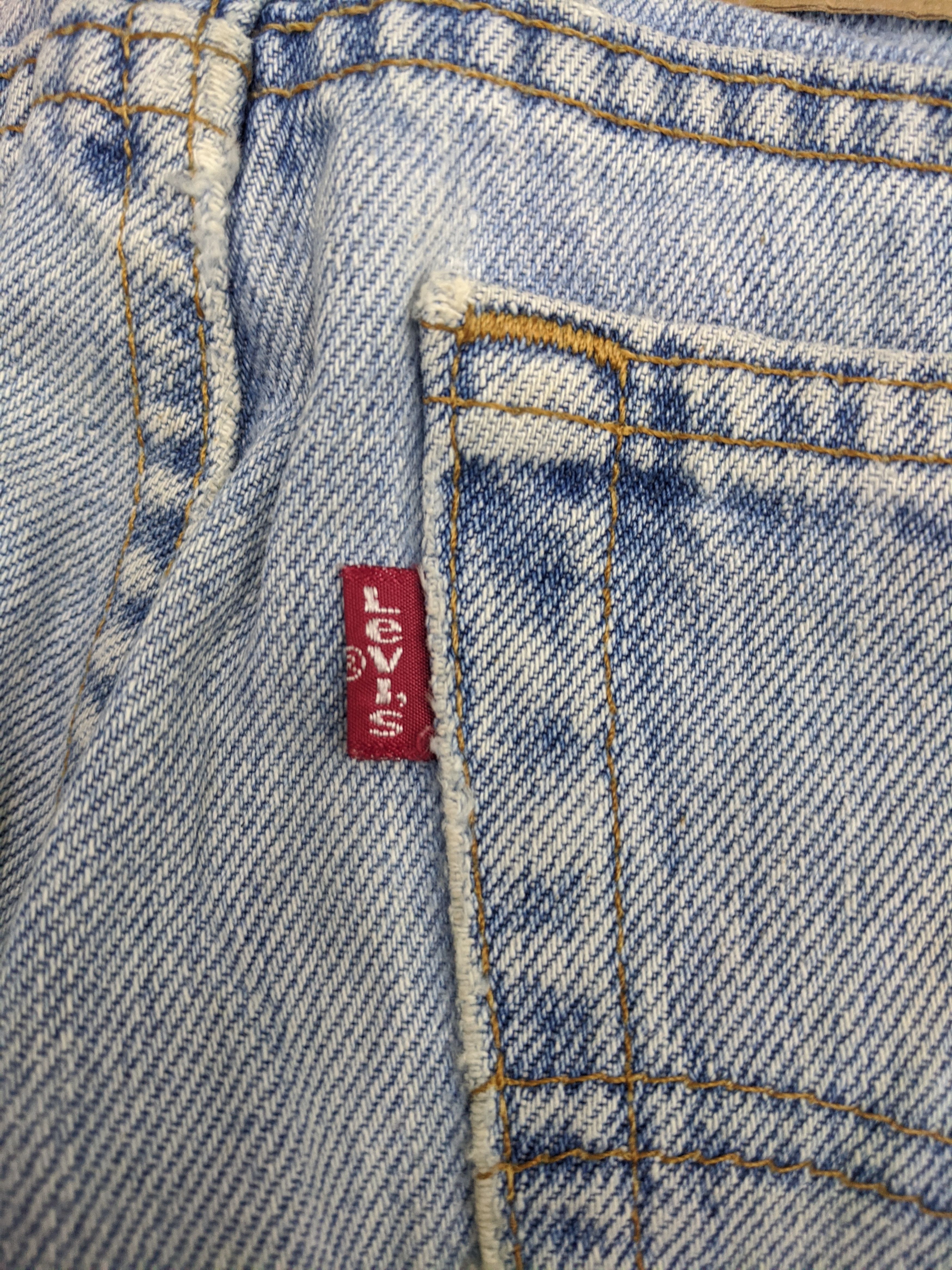 Levi's × Vintage Vintage 90s Levis 516 Distressed Jeans DP0716 Size US 34 / EU 50 - 6 Thumbnail