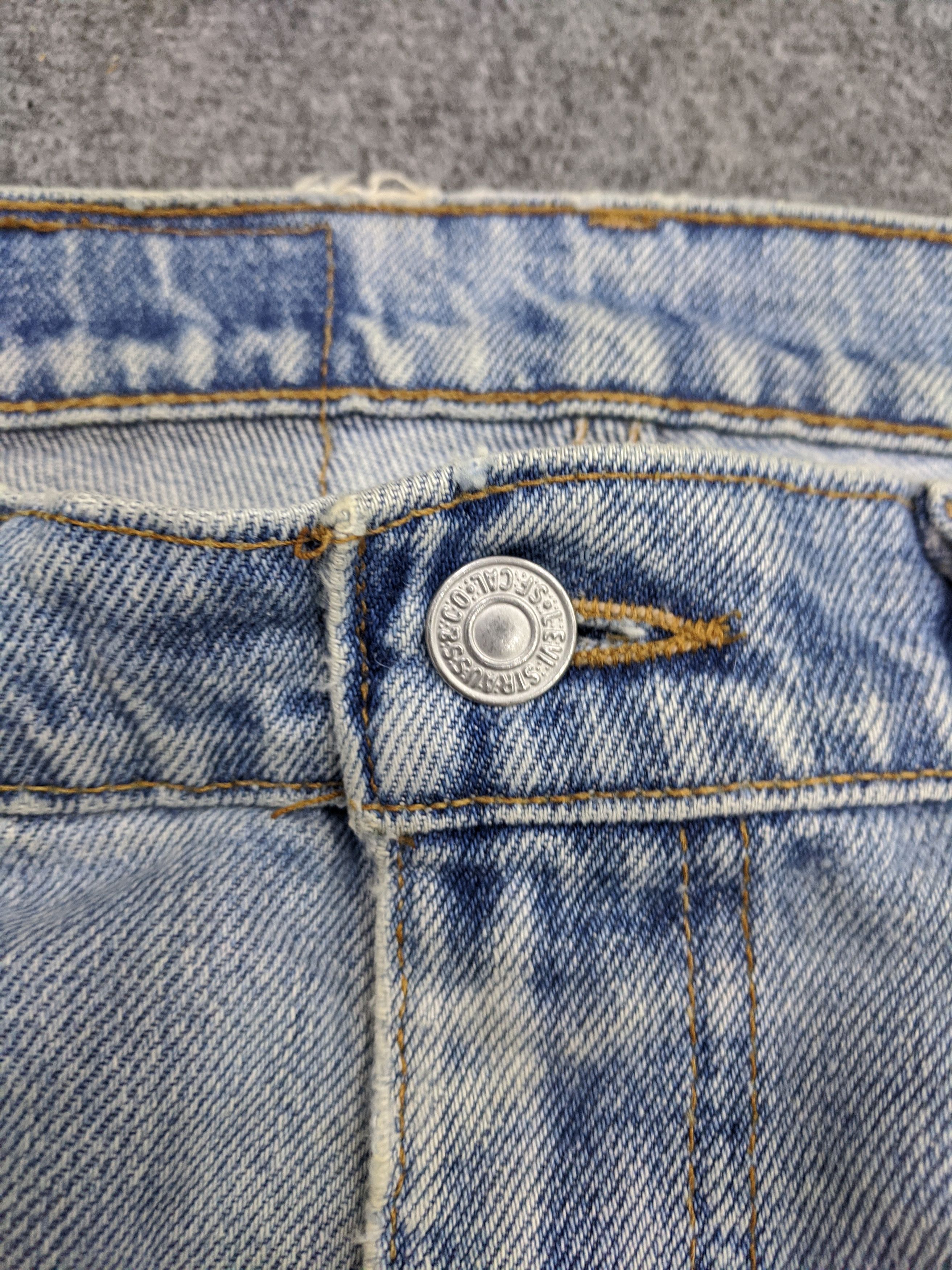 Levi's × Vintage Vintage 90s Levis 516 Distressed Jeans DP0716 Size US 34 / EU 50 - 11 Thumbnail