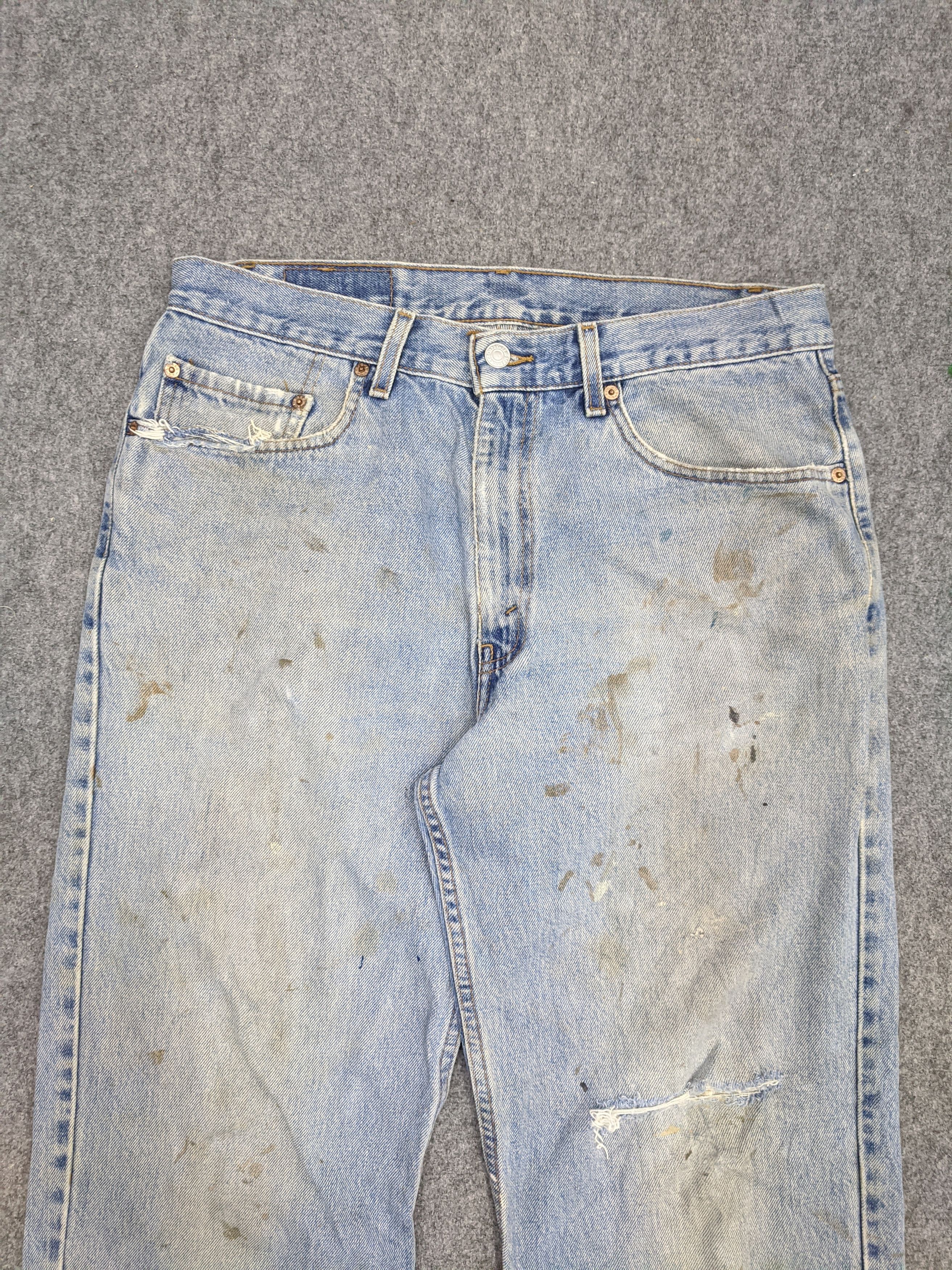 Levi's × Vintage Vintage 90s Levis 550 Lightwash Jeans DP0701 Size US 34 / EU 50 - 2 Thumbnail