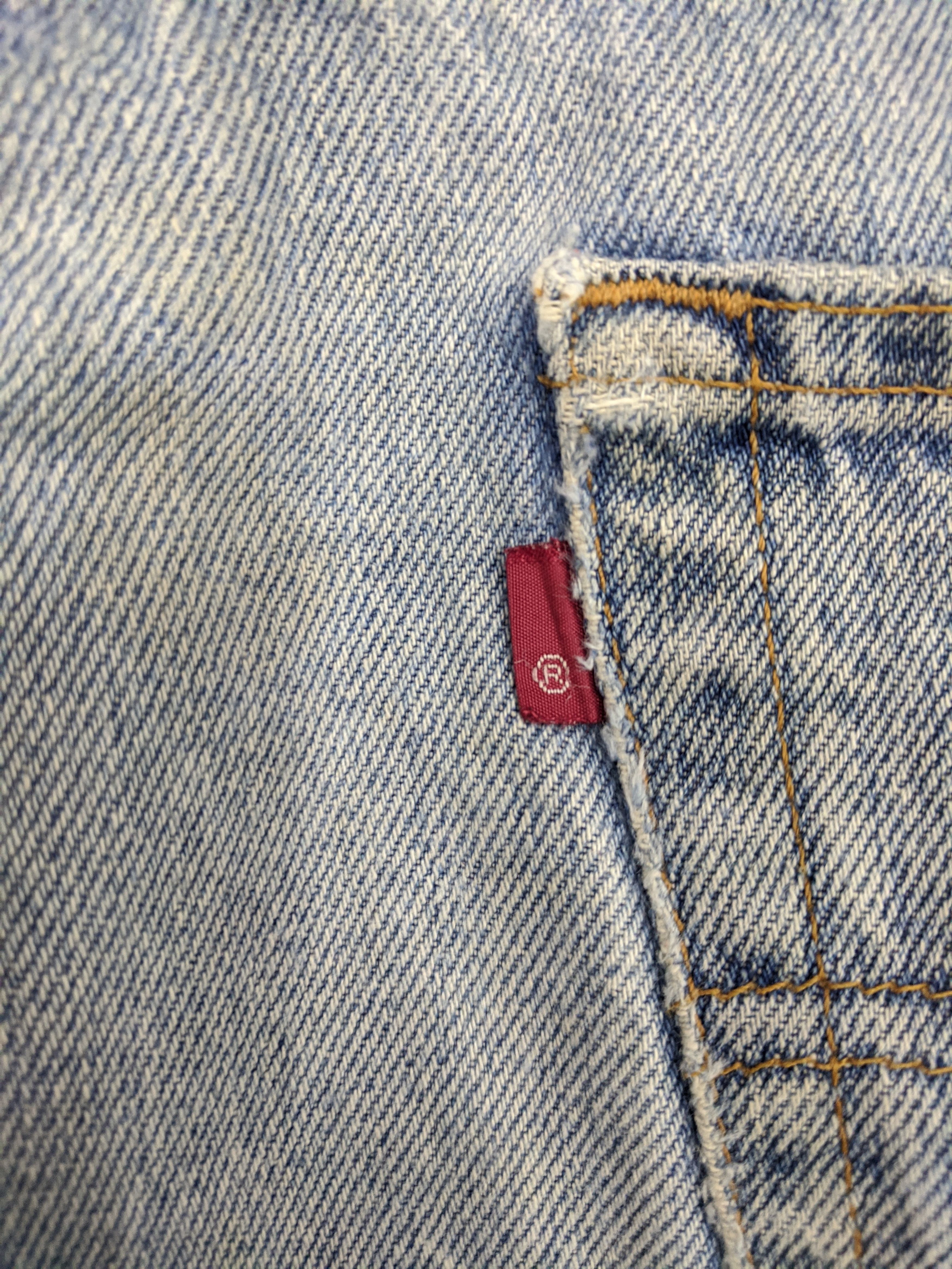 Levi's × Vintage Vintage 90s Levis 550 Lightwash Jeans DP0701 Size US 34 / EU 50 - 6 Thumbnail