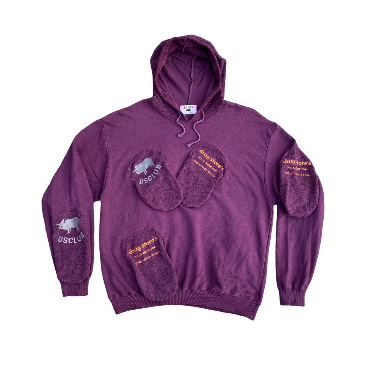 Japanese Brand 🇯🇵 Drug Store Pockets Hoodie 🇯🇵 Size L / US 10 / IT 46 - 1 Thumbnail