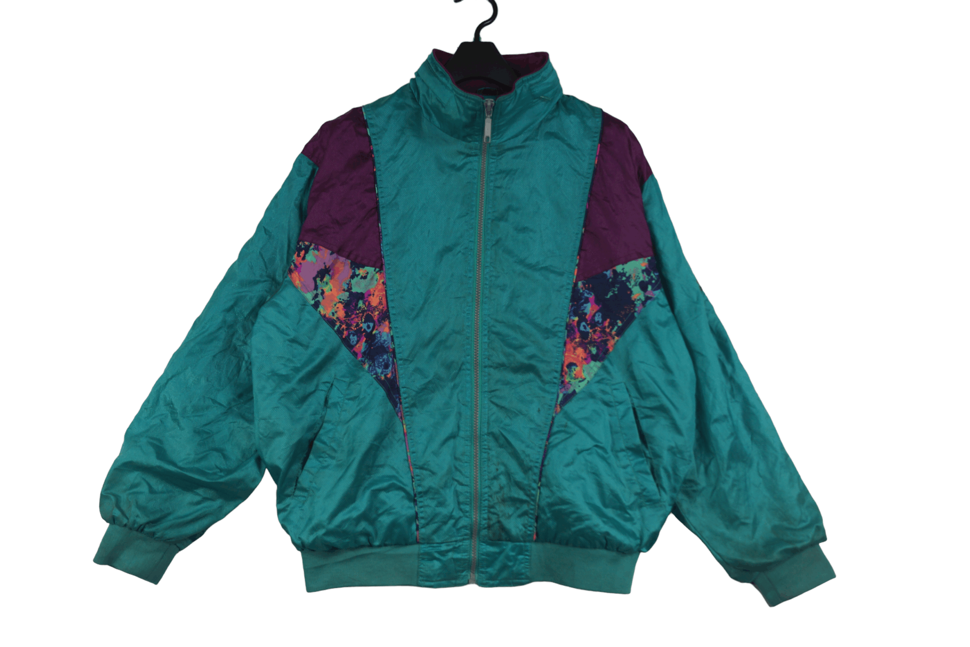Rare!! Vintage Jacket NAF Spell Out