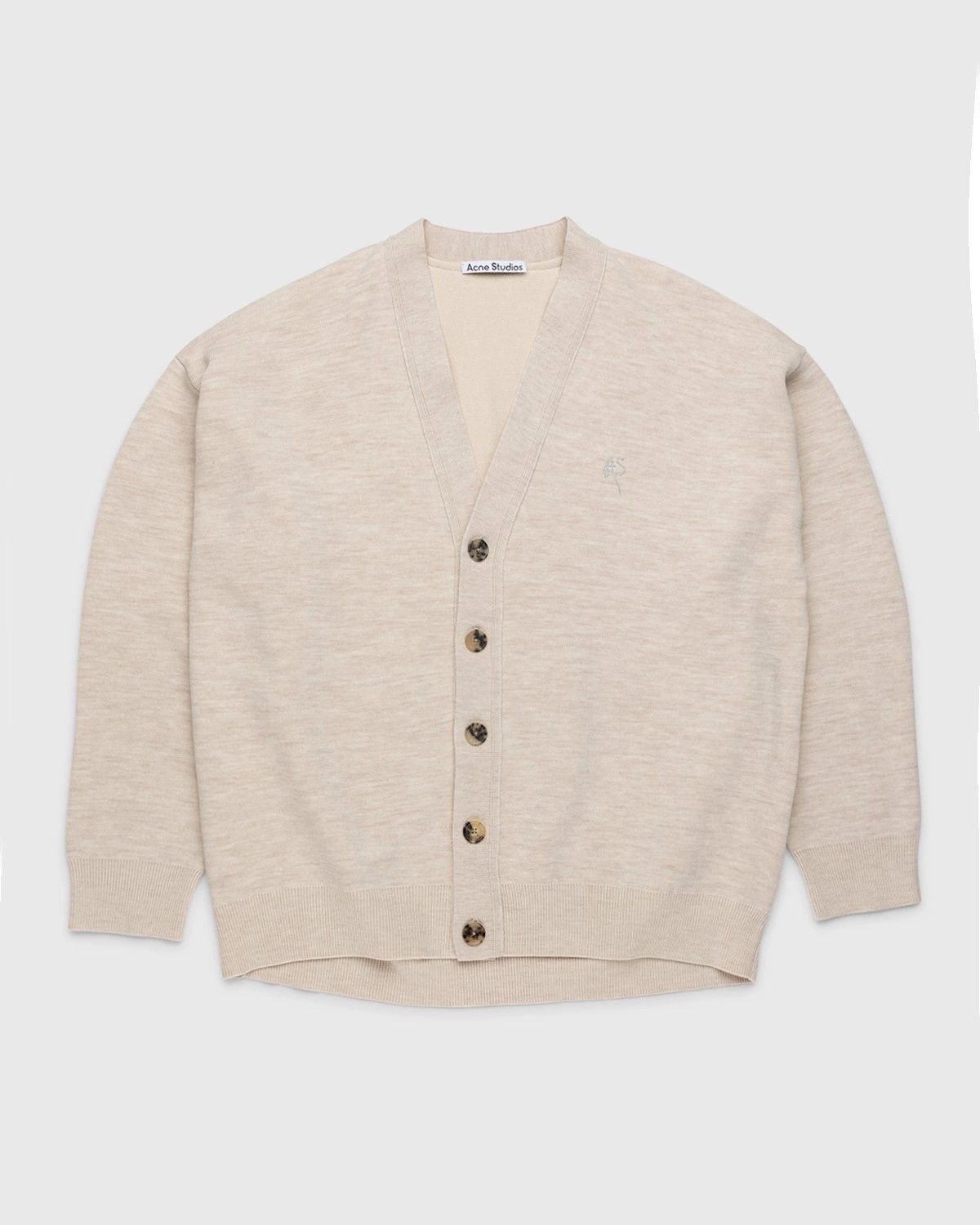 Acne Studios ACNE STUDIOS OVERSIZED KARDI CARDIGAN [S] Beige Size US S / EU 44-46 / 1 - 1 Thumbnail