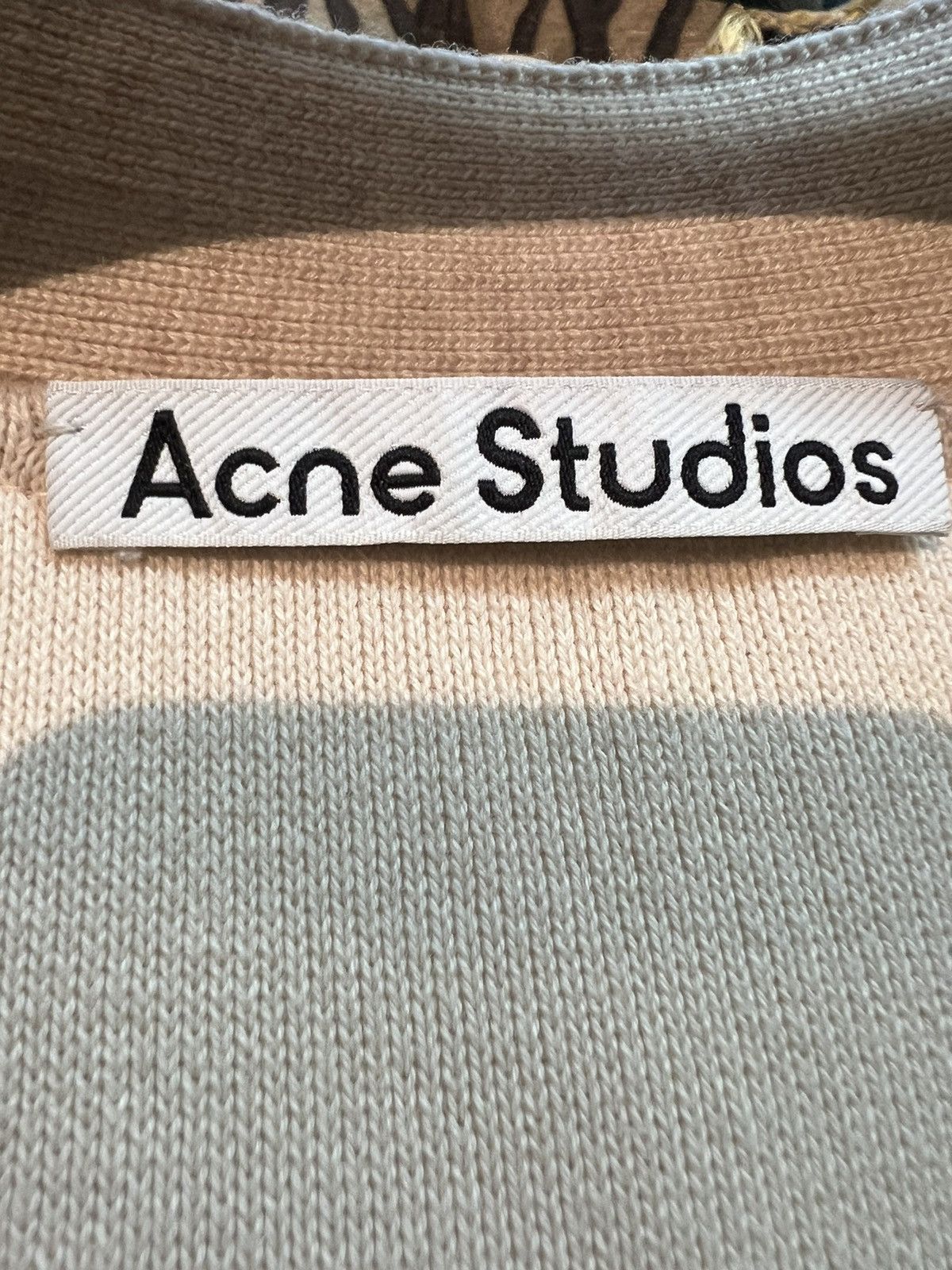 Acne Studios ACNE STUDIOS OVERSIZED KARDI CARDIGAN [S] Beige Size US S / EU 44-46 / 1 - 6 Thumbnail