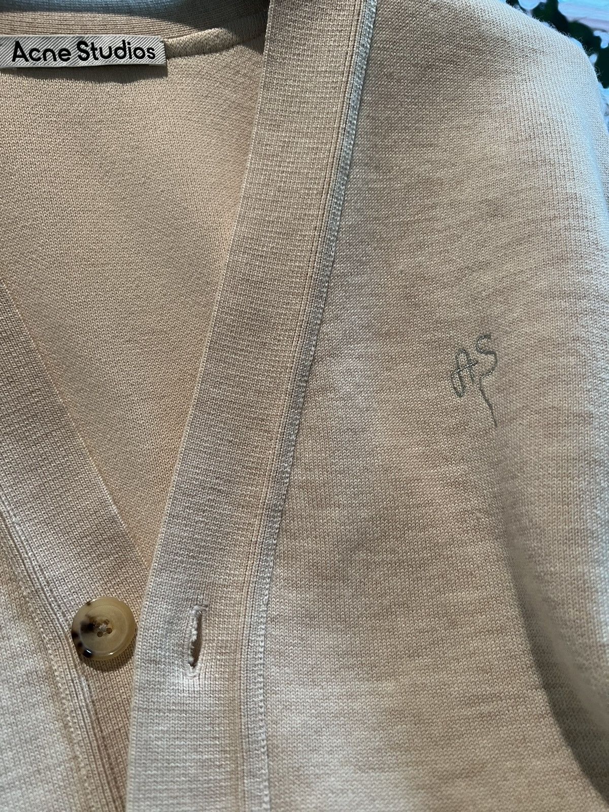 Acne Studios ACNE STUDIOS OVERSIZED KARDI CARDIGAN [S] Beige Size US S / EU 44-46 / 1 - 4 Thumbnail