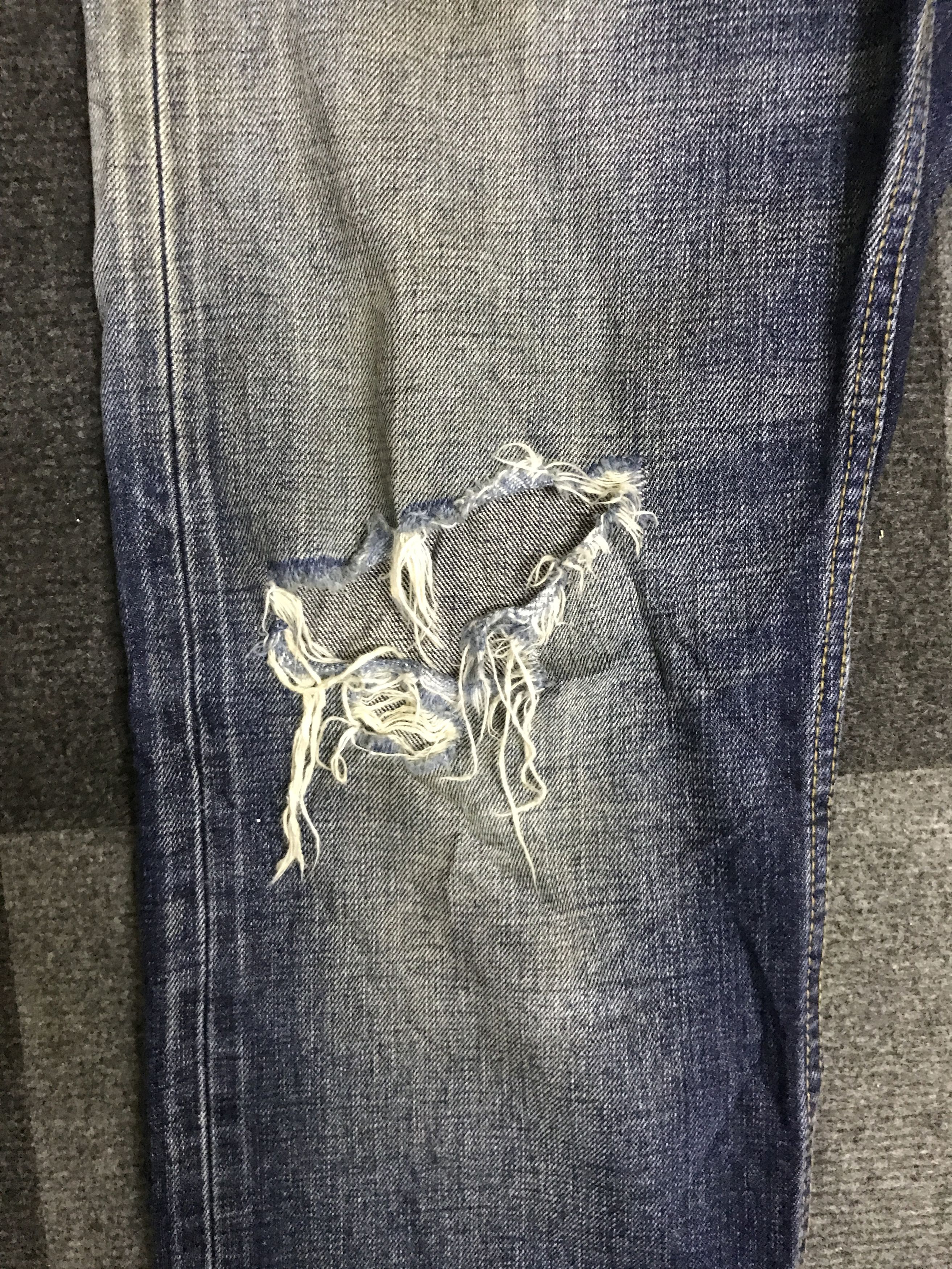 Japanese Brand D145 SACRIFICE Japan Dirty Distressed Jeans Size US 30 / EU 46 - 7 Thumbnail