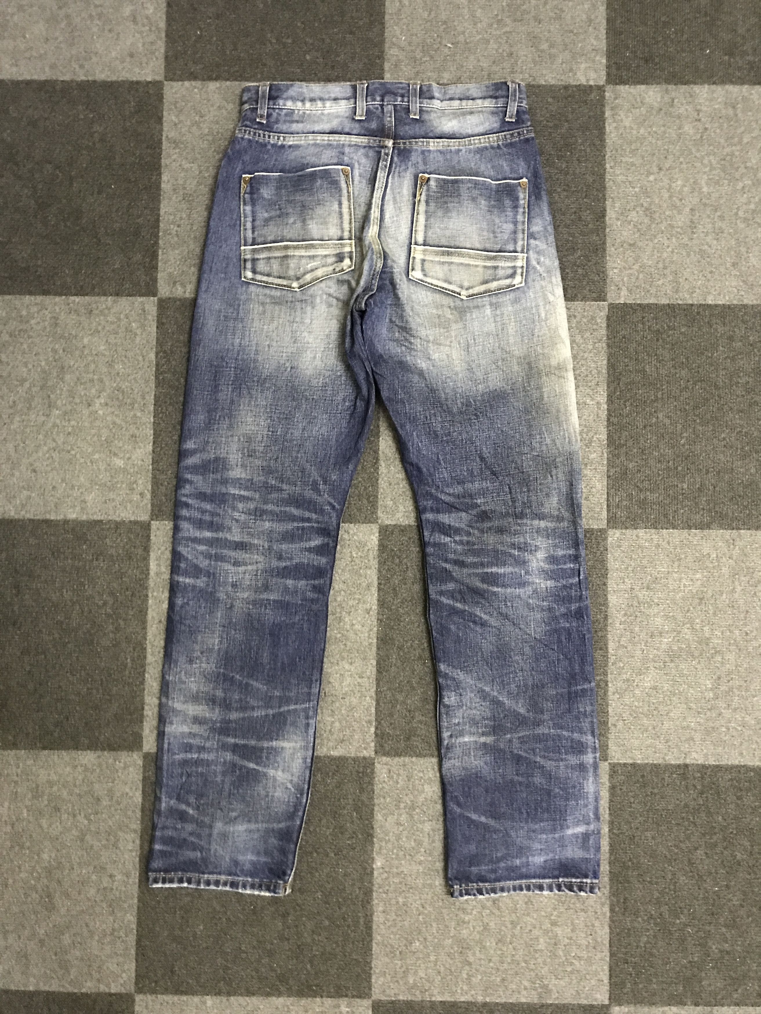 Japanese Brand D145 SACRIFICE Japan Dirty Distressed Jeans Size US 30 / EU 46 - 12 Thumbnail