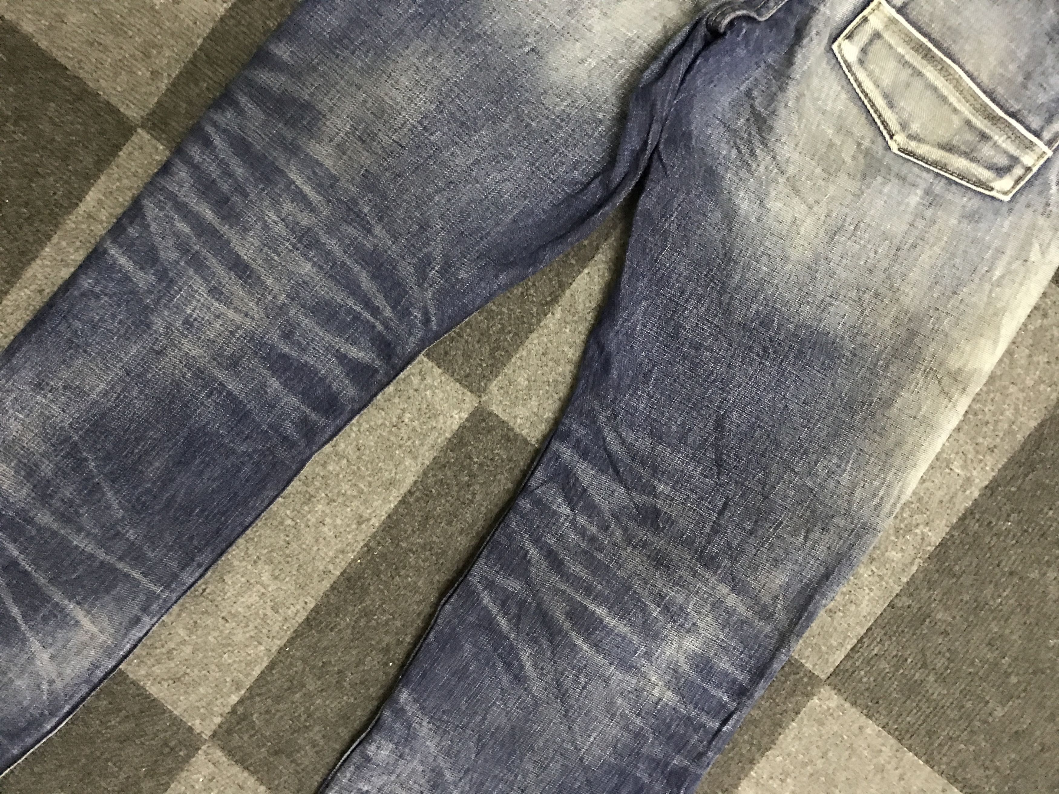 Japanese Brand D145 SACRIFICE Japan Dirty Distressed Jeans Size US 30 / EU 46 - 14 Thumbnail