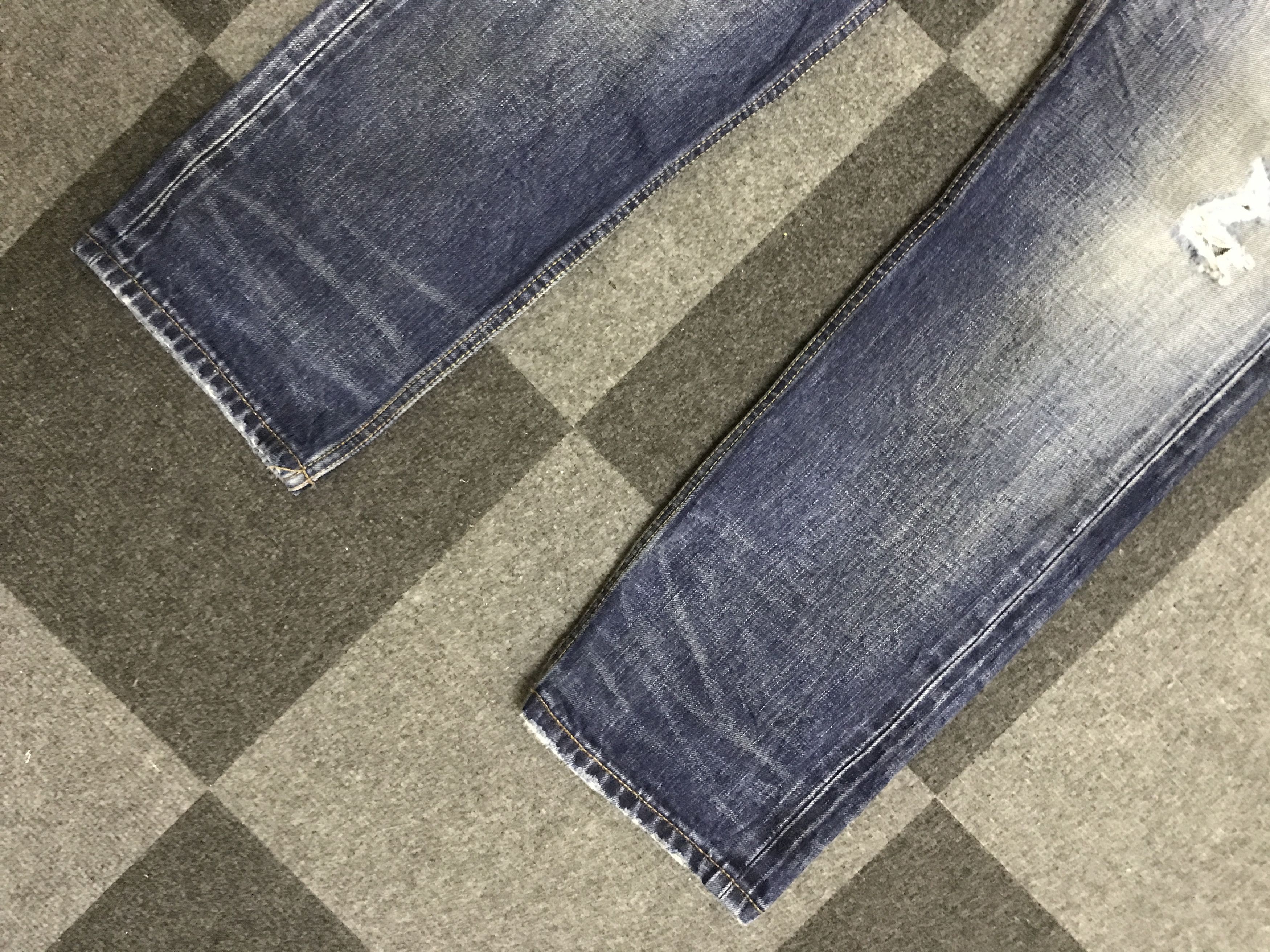 Japanese Brand D145 SACRIFICE Japan Dirty Distressed Jeans Size US 30 / EU 46 - 6 Thumbnail