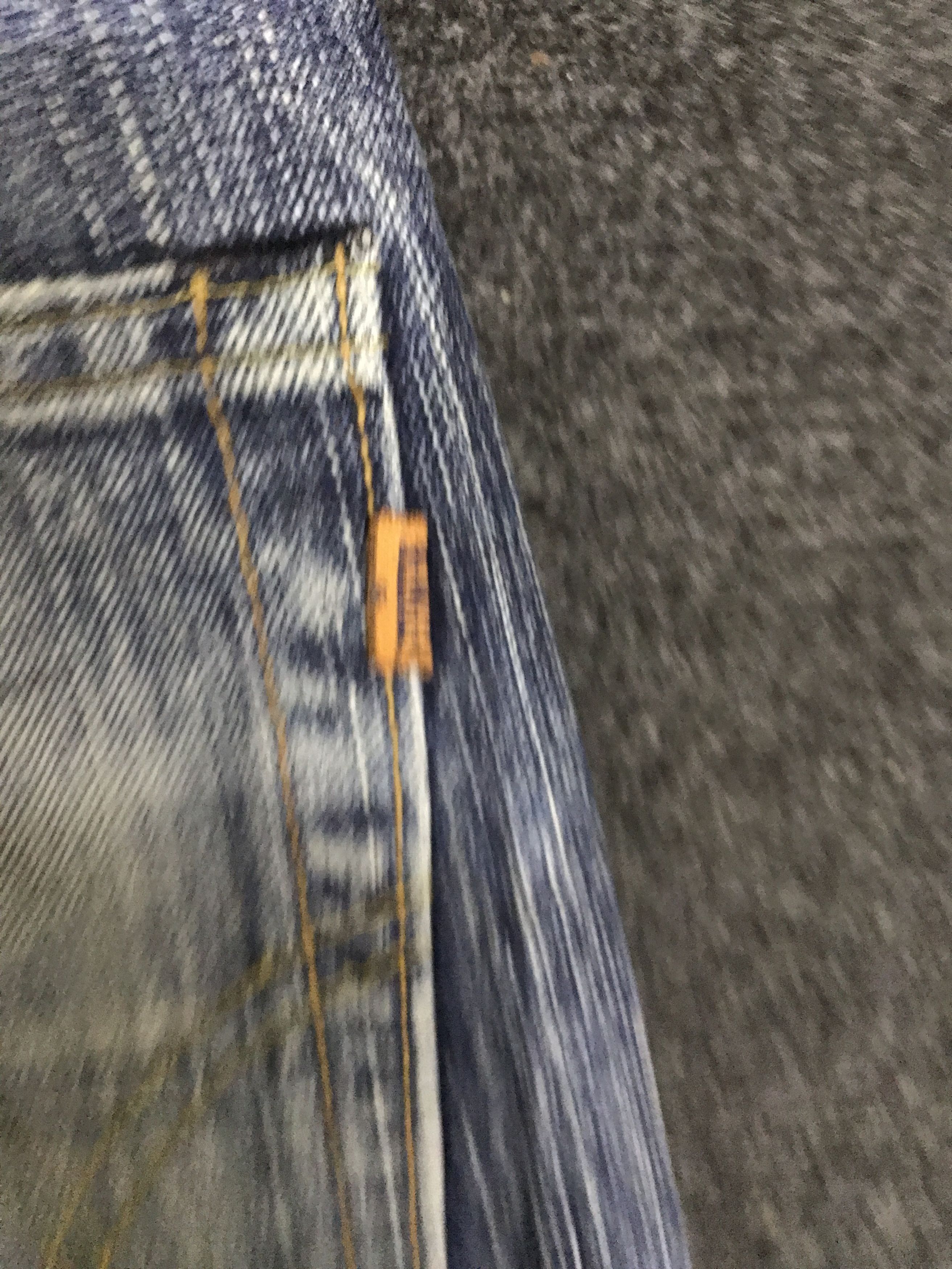 Edwin D147 EDWIN 505ZX Selvedge red Line Distressed Jeans Size US 31 - 14 Thumbnail