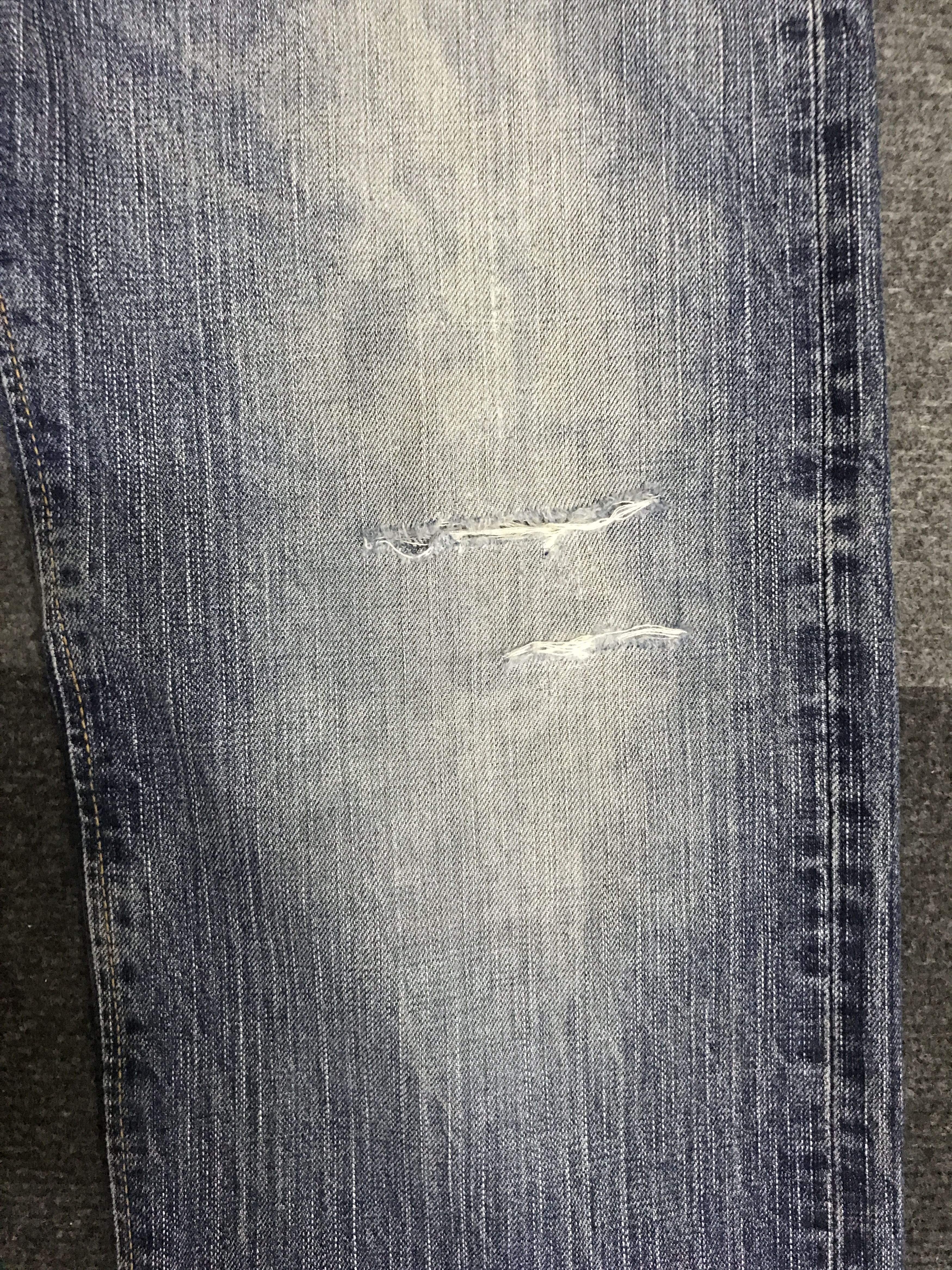 Edwin D147 EDWIN 505ZX Selvedge red Line Distressed Jeans Size US 31 - 6 Thumbnail
