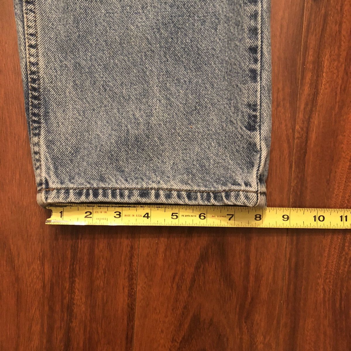 Levi's × Levi's Vintage Clothing × Vintage Vintage 90s Levi’s 505 regular fit denim blue jeans Size US 42 / EU 58 - 2 Thumbnail