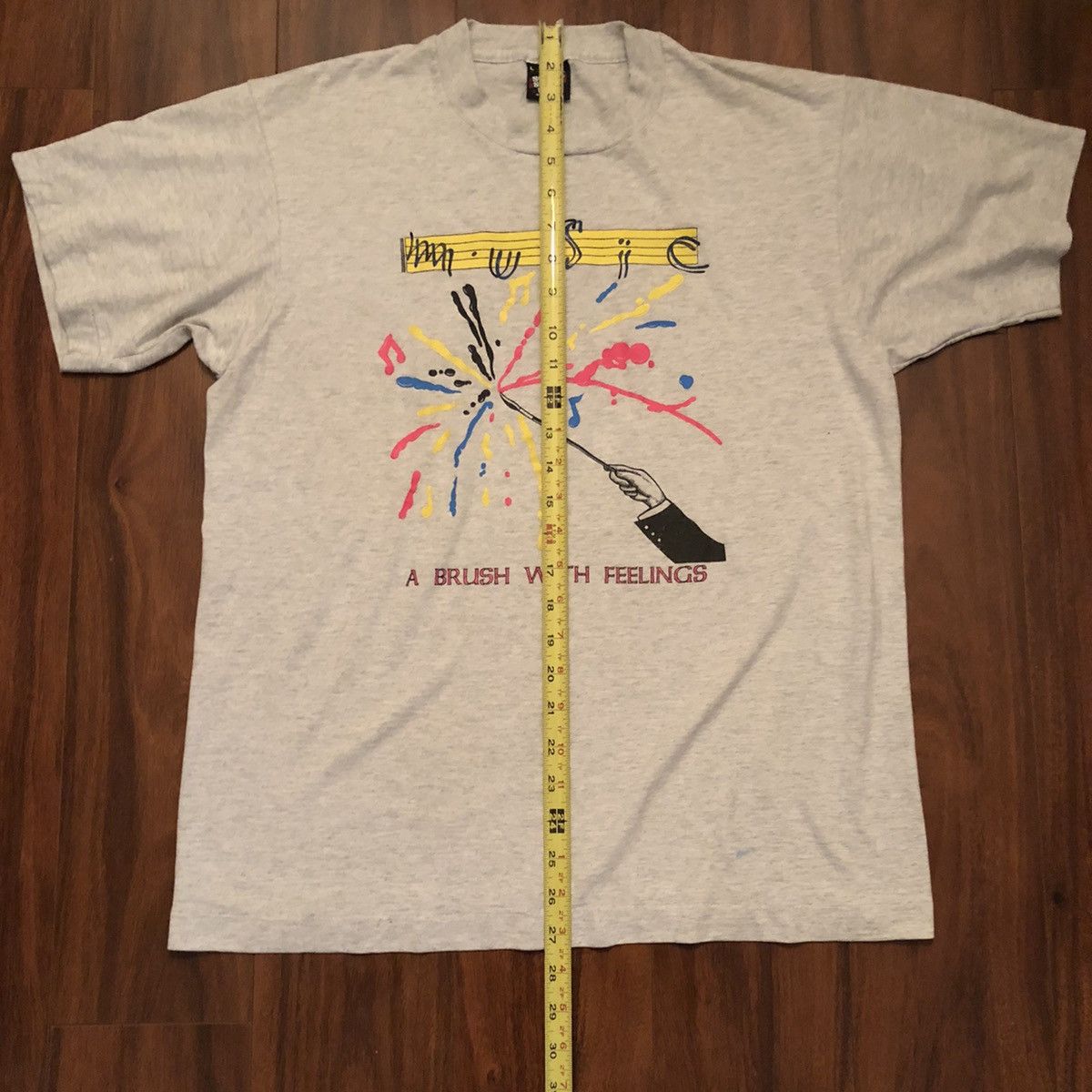 Vintage Vintage 90s music a brush with feelings graphic t shirt Size US L / EU 52-54 / 3 - 2 Thumbnail