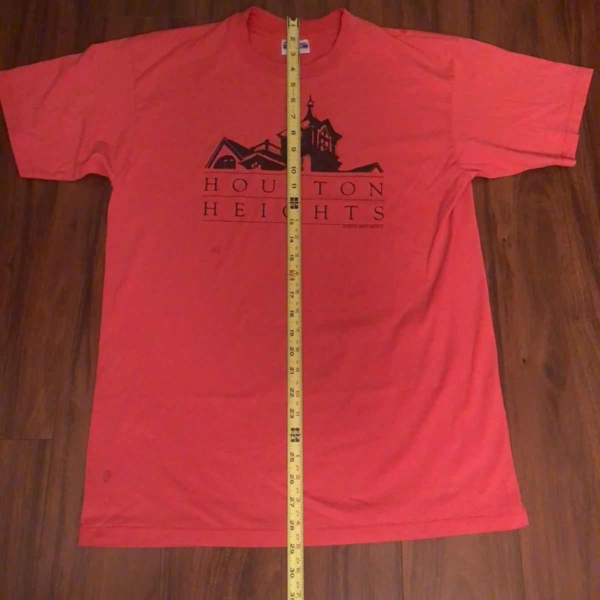 Hanes × Vintage Vintage 1990s north Houston heights single stitch shirt Size US M / EU 48-50 / 2 - 2 Thumbnail