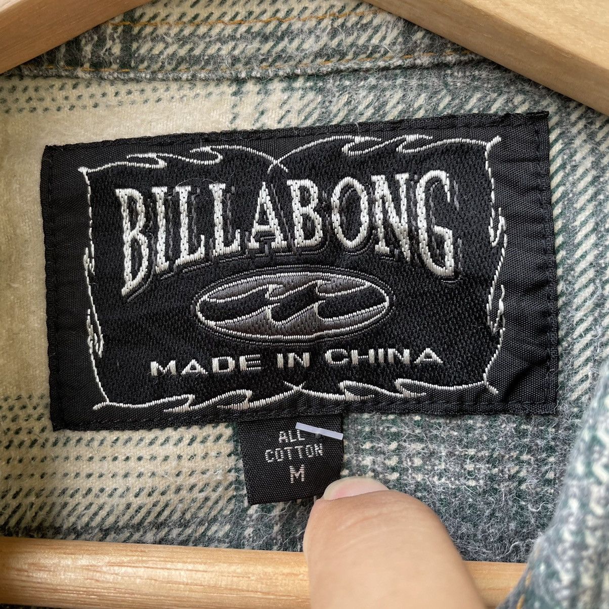 Billabong Vintage Billabong Flannel Button Up Shirt Size US M / EU 48-50 / 2 - 3 Thumbnail