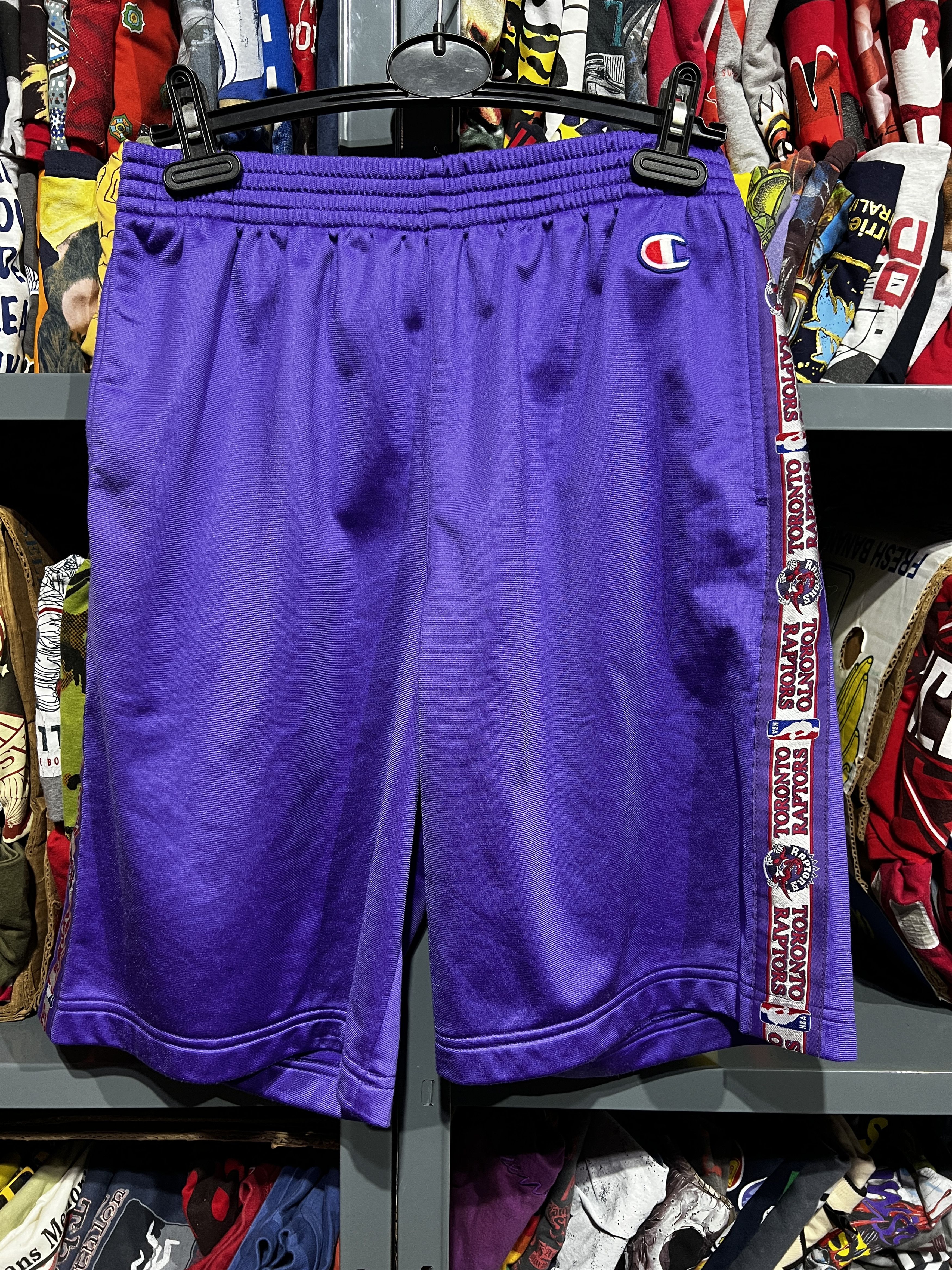 Vintage Toronto Raptors Champion Shorts NBA Size L