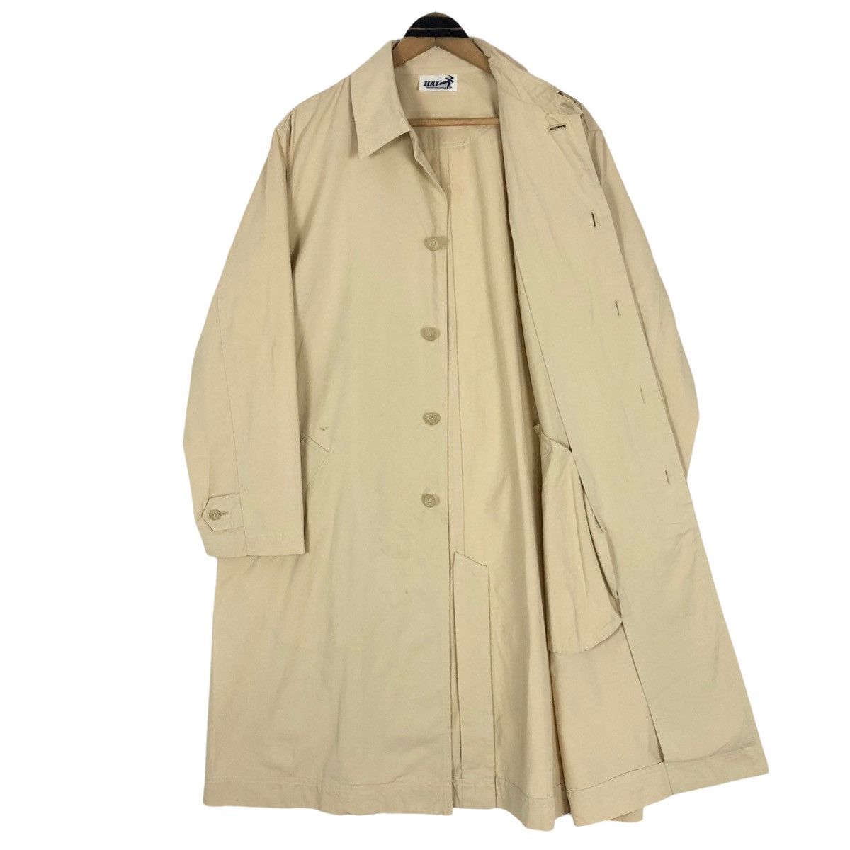 Issey Miyake Vintage Hai Sporting Gear Car Coat Issey Miyake Trench Coat Size US M / EU 48-50 / 2 - 12 Thumbnail