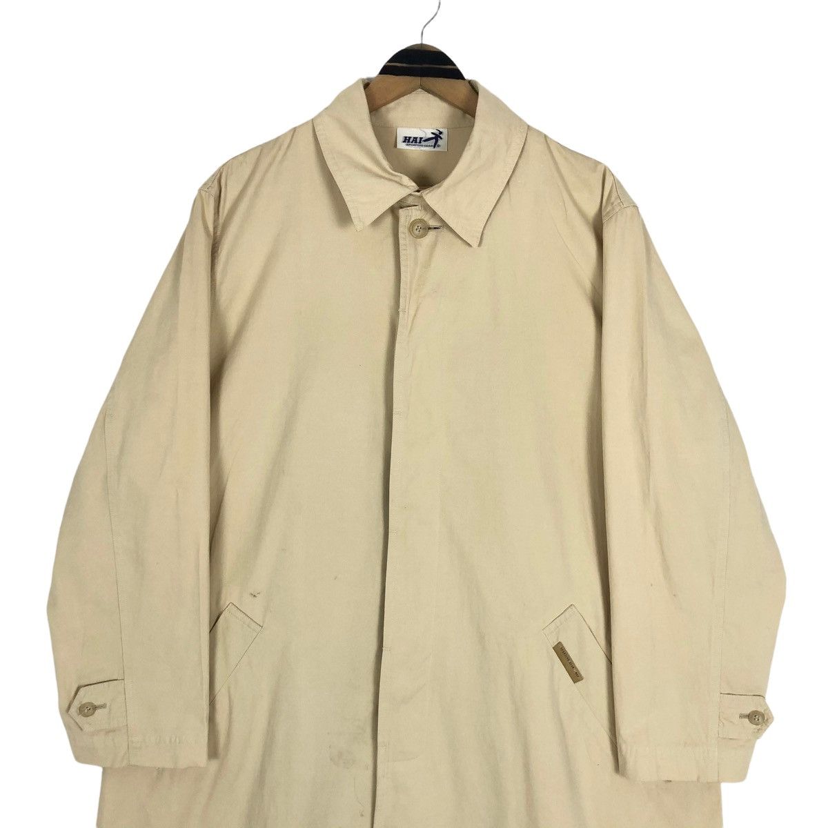 Issey Miyake Vintage Hai Sporting Gear Car Coat Issey Miyake Trench Coat Size US M / EU 48-50 / 2 - 7 Thumbnail