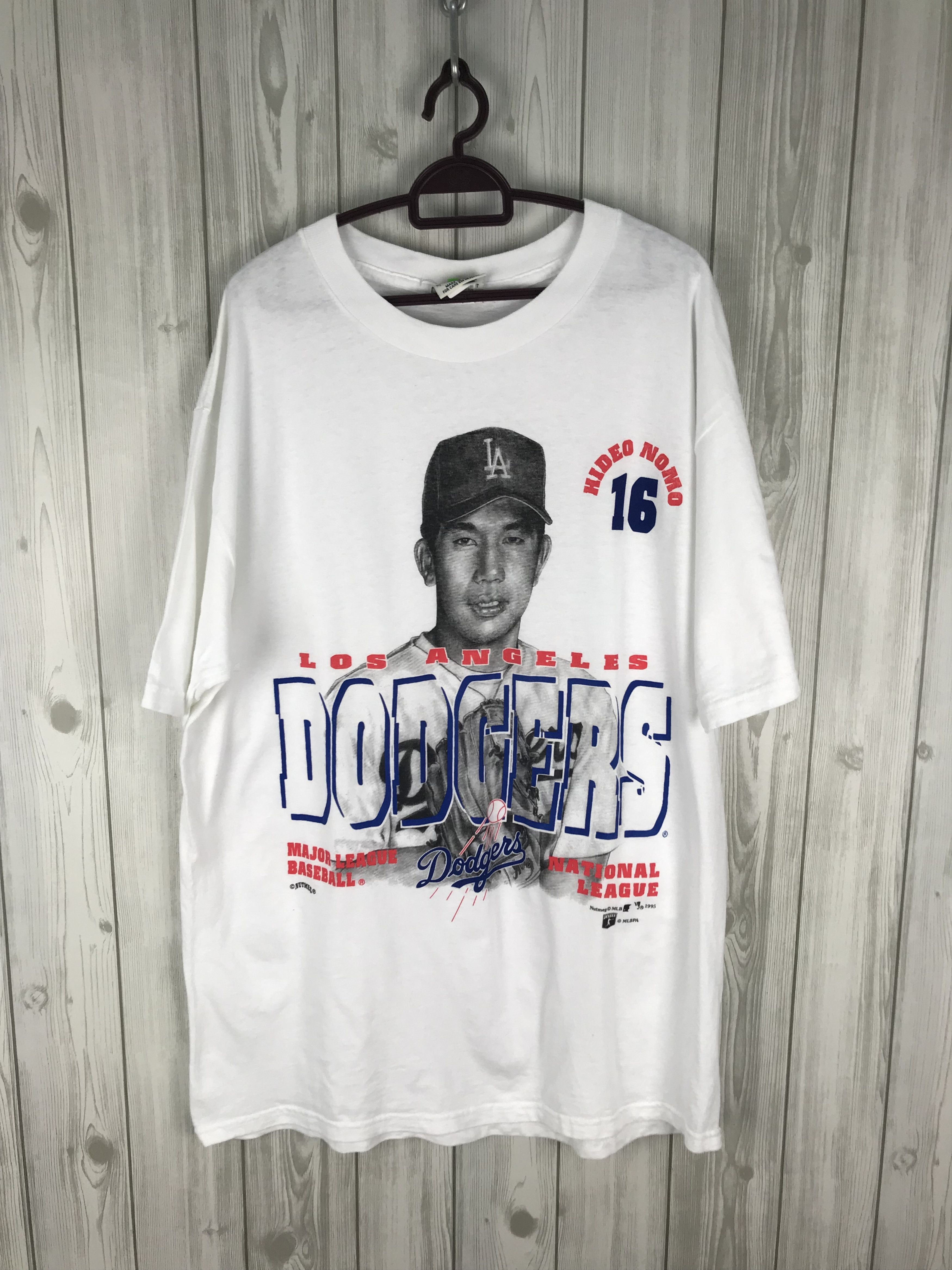 La Dodgers Hideo Nomo Shirt Vintage 90s MLB Los Angeles Dodgers