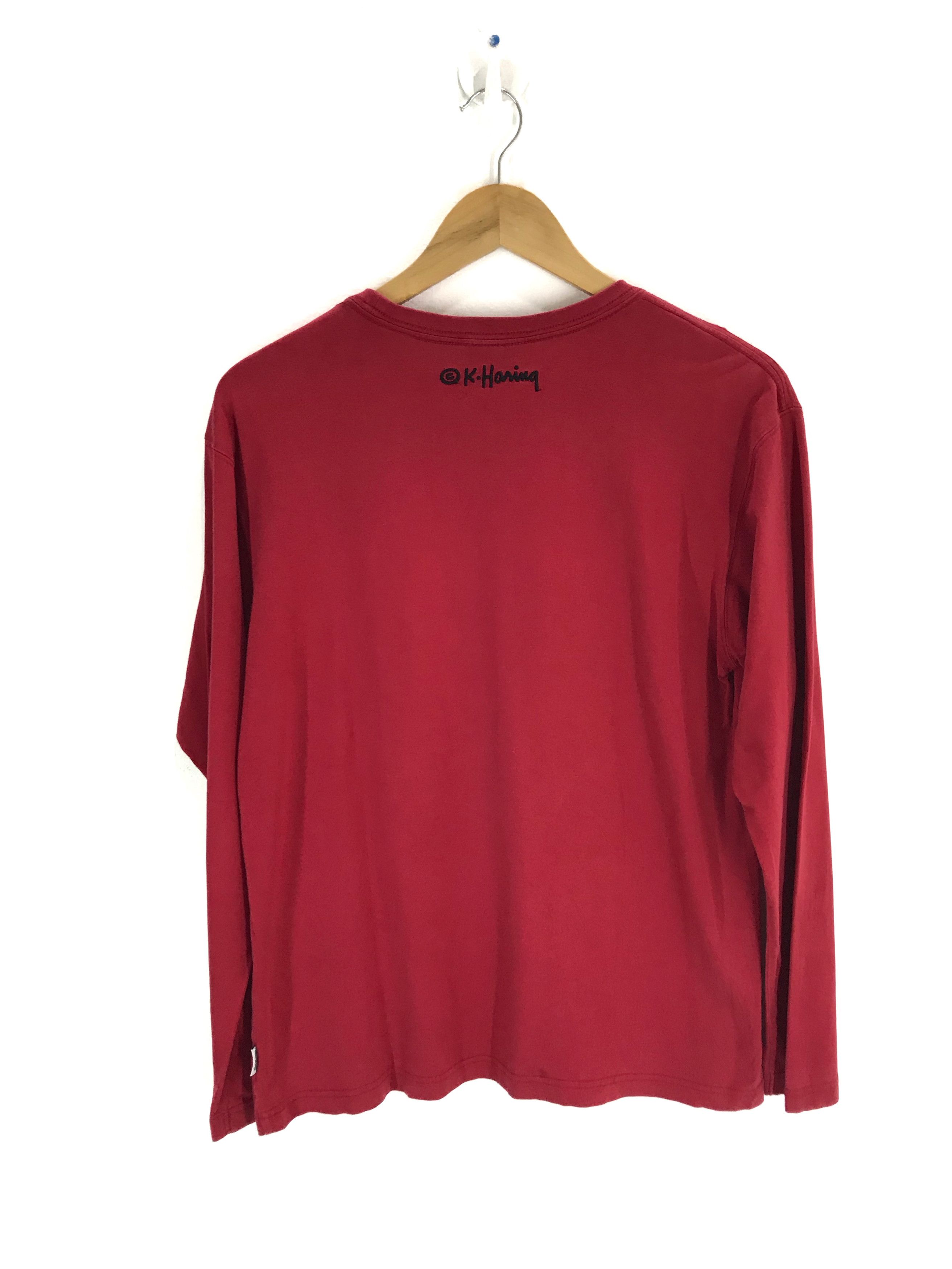 Keith Haring Vintage K. HARING Longsleeve T Shirt pop art Size US M / EU 48-50 / 2 - 4 Thumbnail
