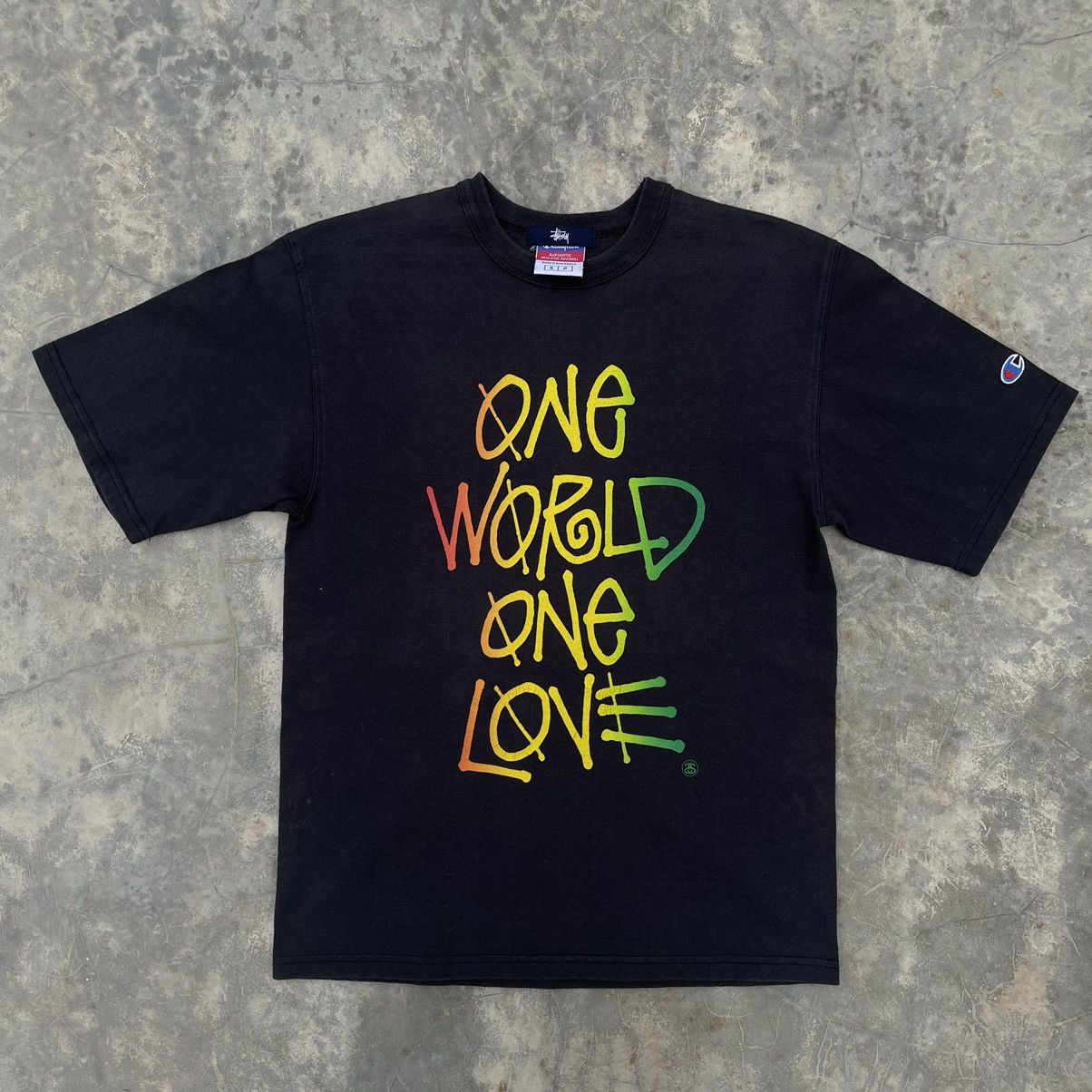 One World One Love Stussy | Grailed