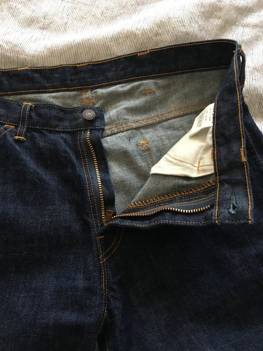 Tcb Jeans Super Slim Jeans Orange tab 606 | Grailed