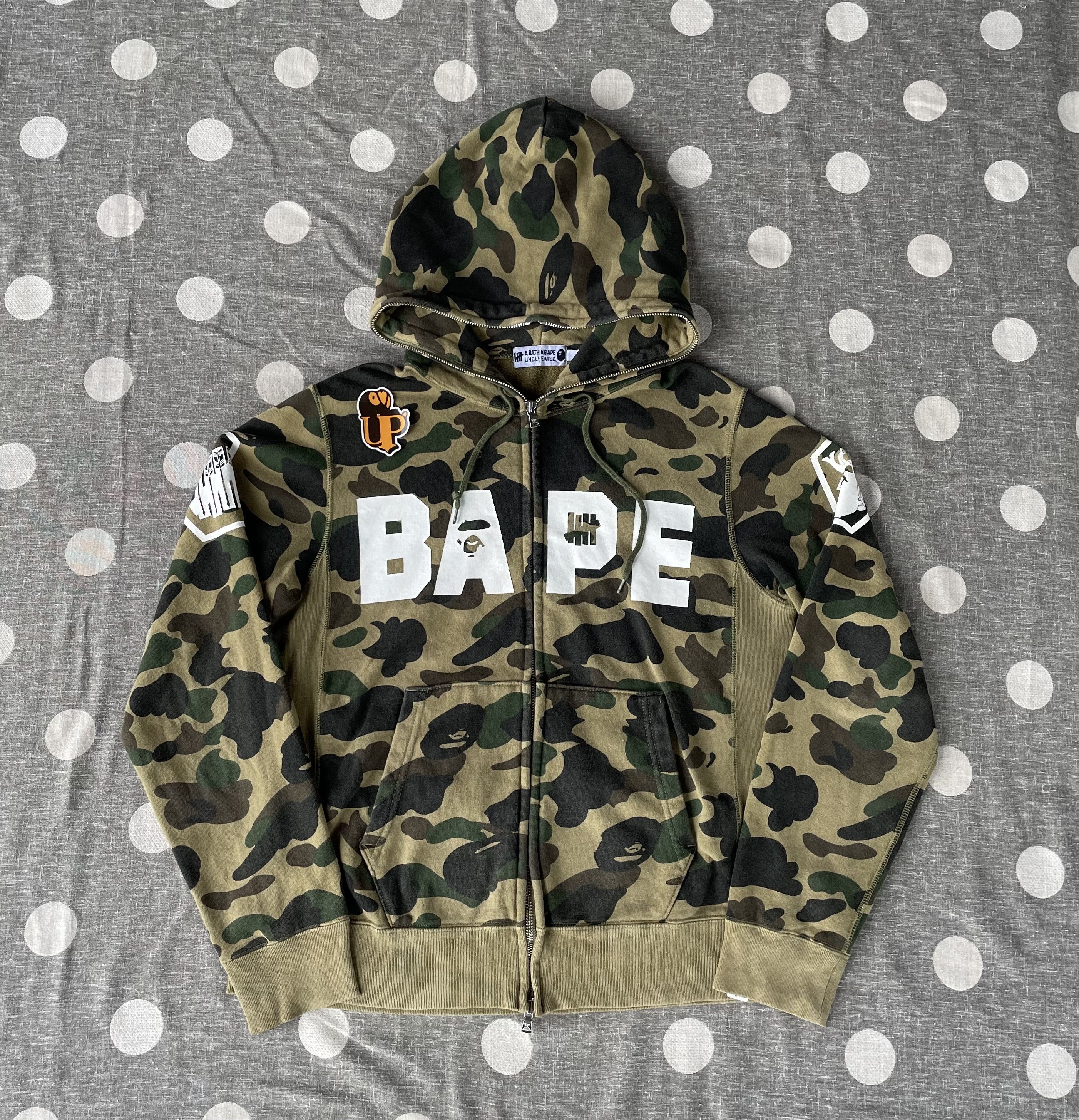 Bape × Undefeated Bape x Undefeated 1st Camo Ronin Full Zip Hoodie Size US M / EU 48-50 / 2 - 1 Thumbnail