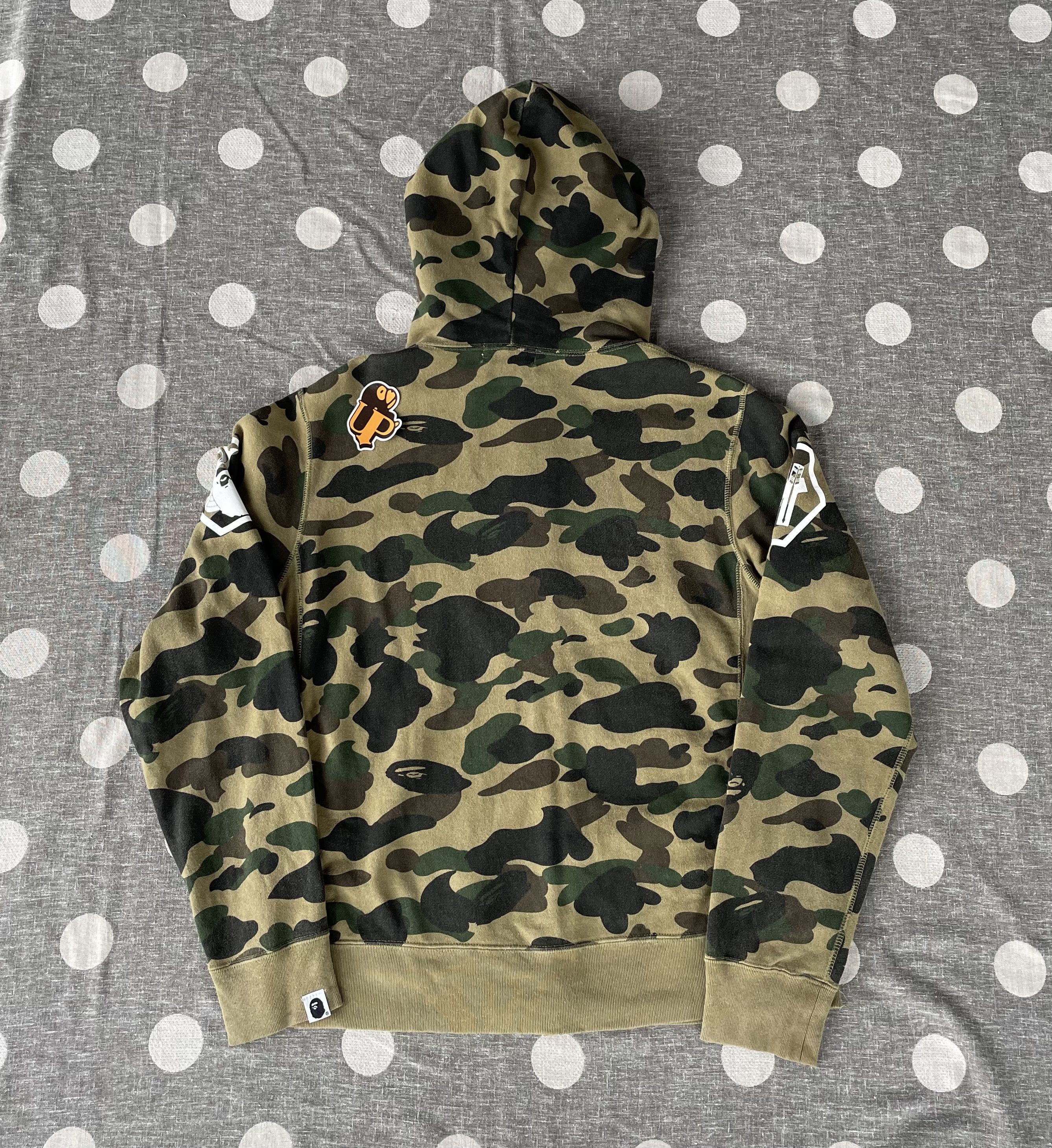 Bape × Undefeated Bape x Undefeated 1st Camo Ronin Full Zip Hoodie Size US M / EU 48-50 / 2 - 3 Thumbnail