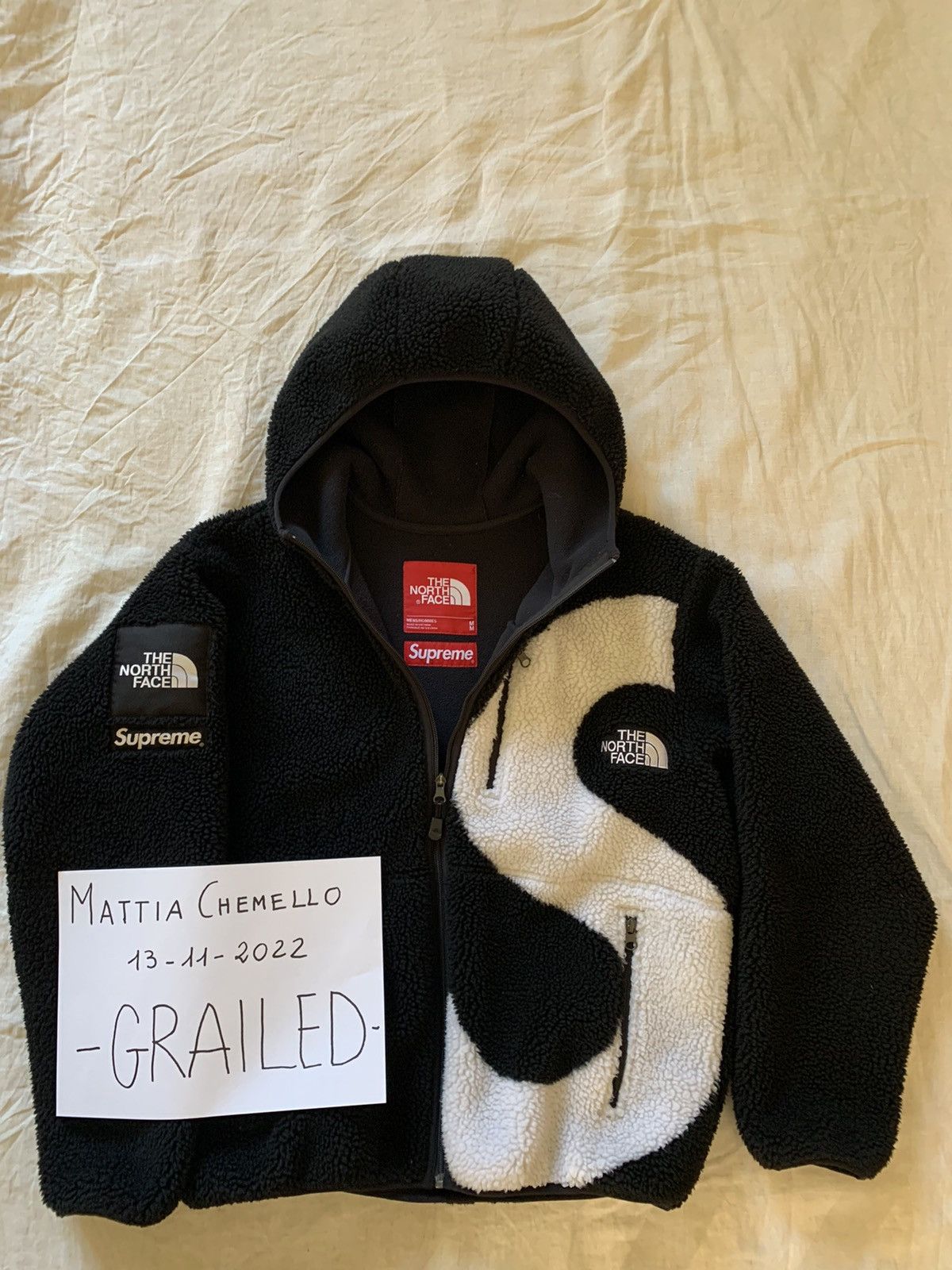 Supreme North Face S Logo Fleece Jacket | Grailed