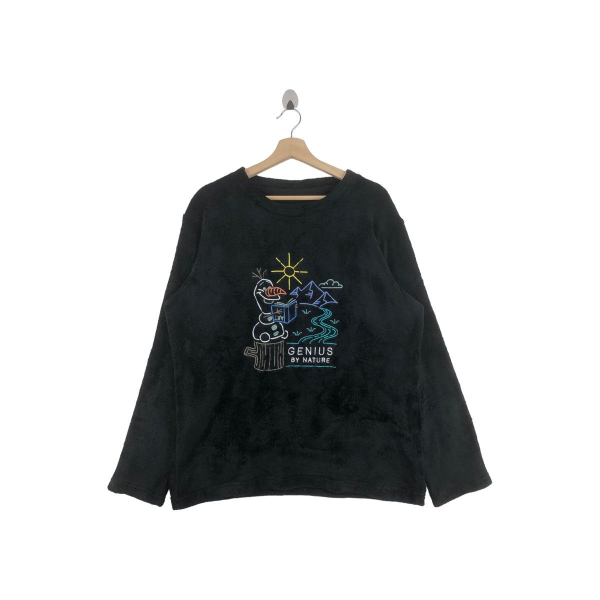 Pick GU x FROZEN Fleece Pullover Jumper Sweatshirt