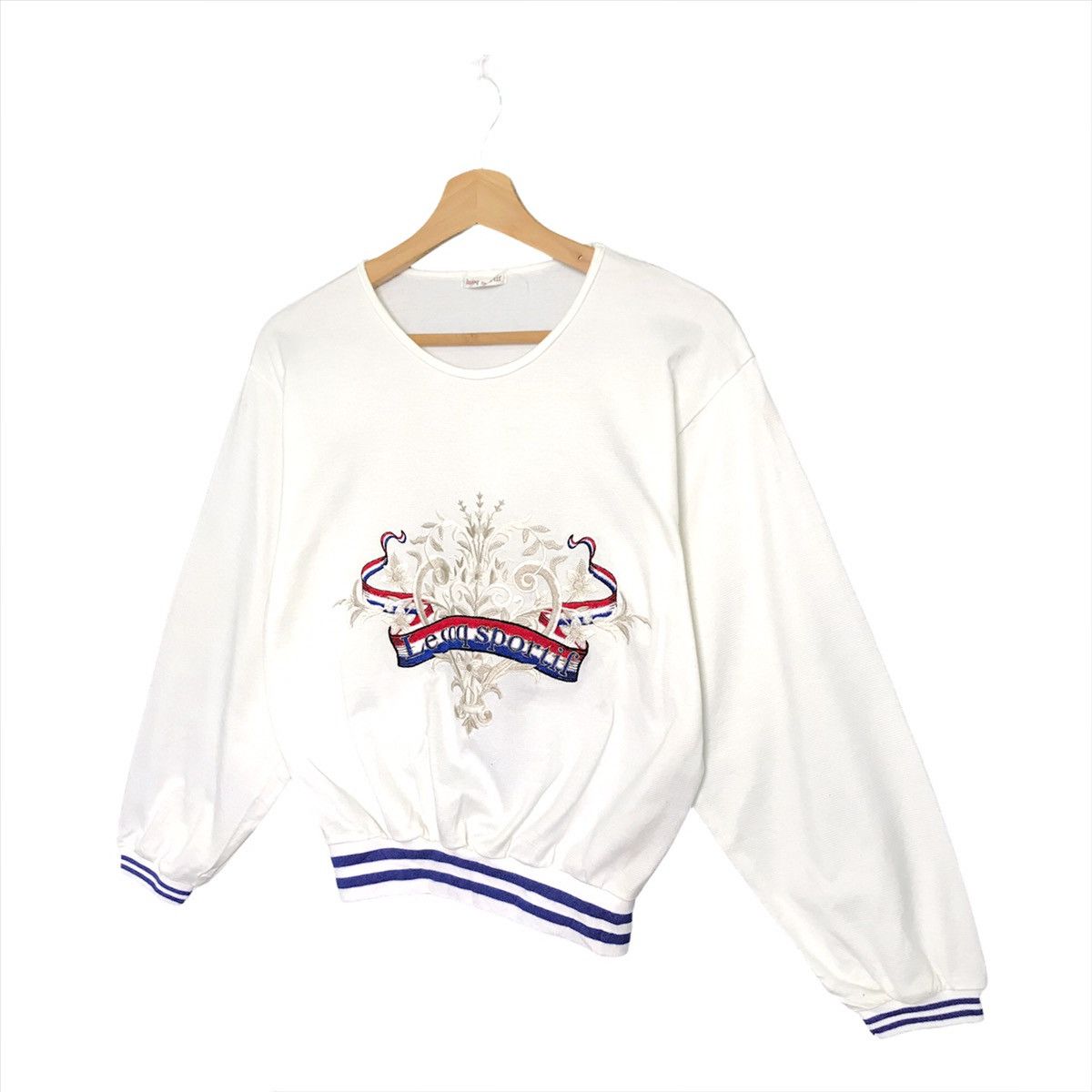 Le Coq Sportif × Vintage Vintage 90’s Le Coq Sportif Crewneck Sweatshirt Size S Size S / US 4 / IT 40 - 3 Thumbnail