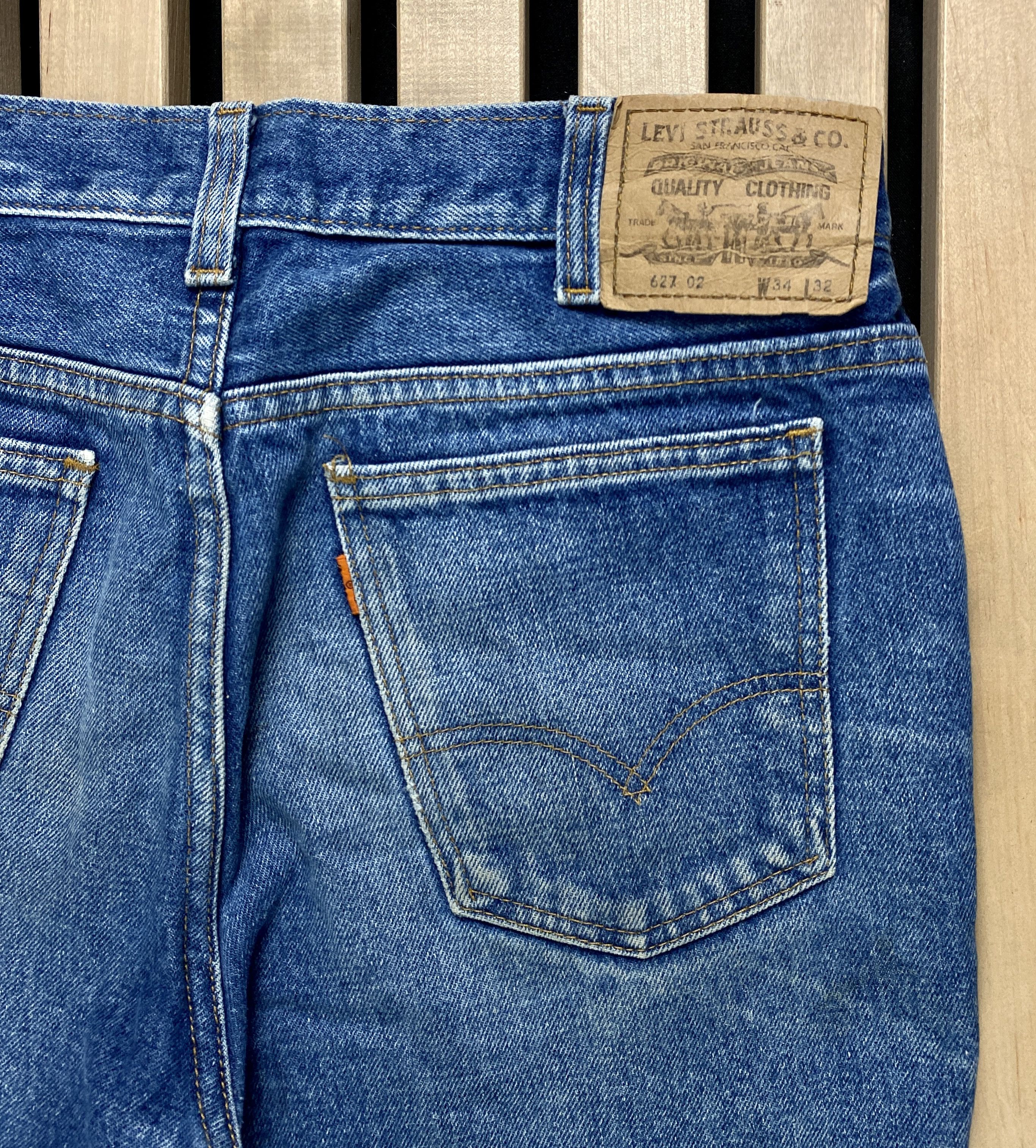 Levi's × Levi's Vintage Clothing × Vintage Mens Jeans Denim Levis 627 Vintage Size 34 Size US 34 / EU 50 - 5 Thumbnail