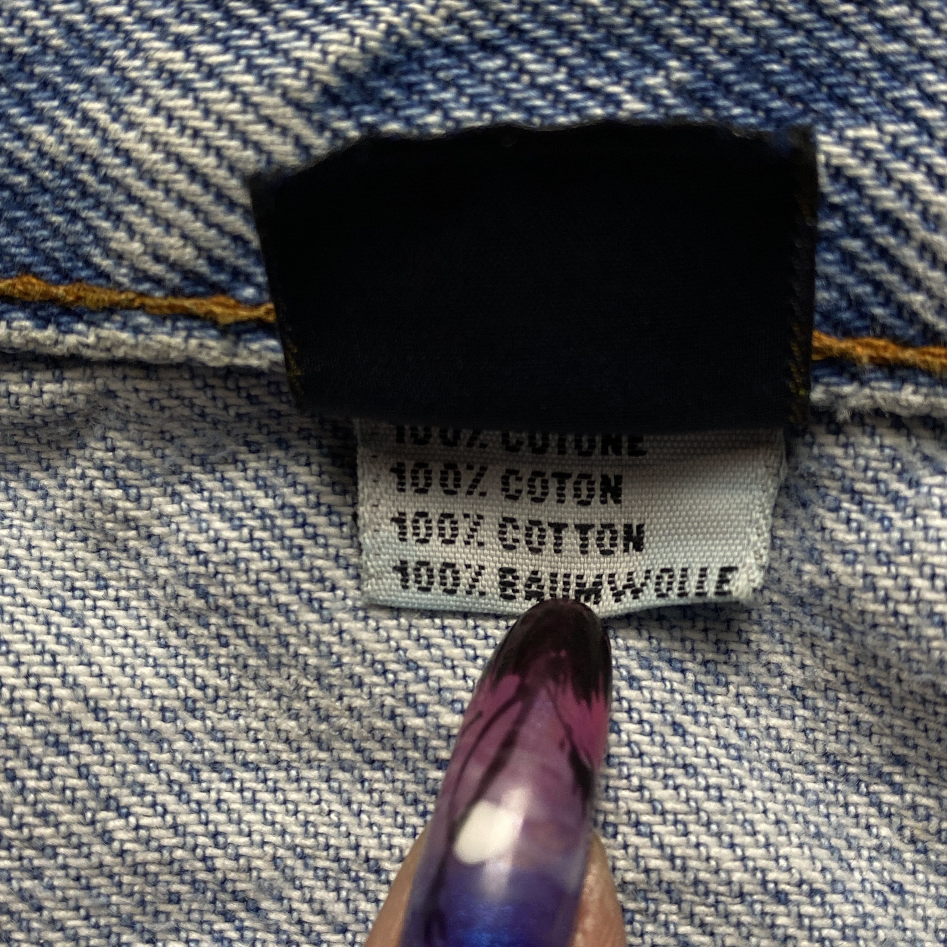 Handmade Mens Jeans Denim Hand Made Size 29 Size US 29 - 7 Thumbnail