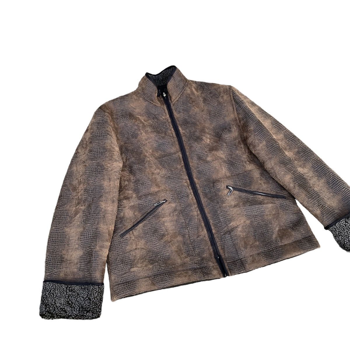 Gaultier Homme Objet 🔥🔥Gaultier Homme Object Reversible Leather Jacket Size US L / EU 52-54 / 3 - 3 Thumbnail